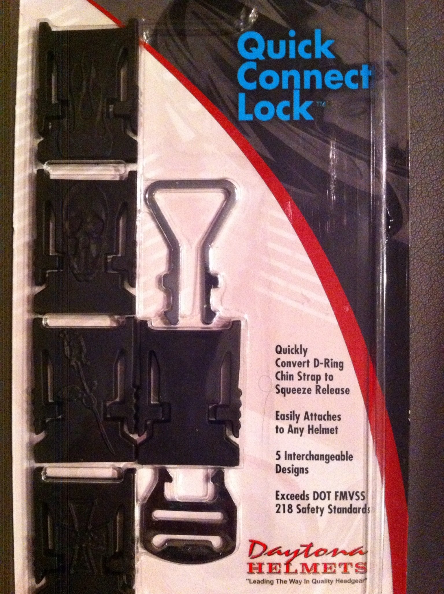 Daytona Helmets Quick Release Quick Connect Lock for Chin Strap