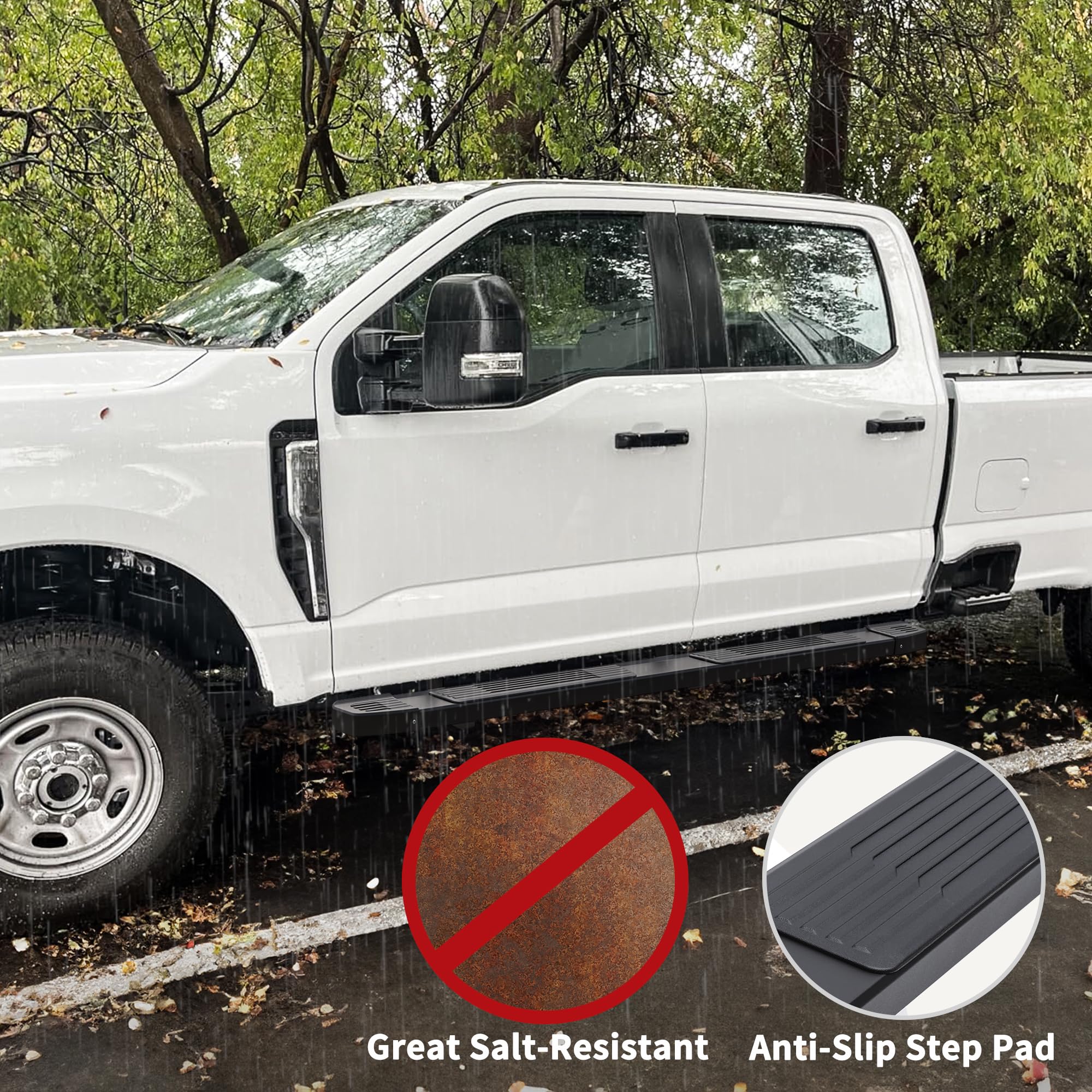 Yitamotor 6 Inches Running Boards Compatible With 2009-2018 Dodge Ram 1500 Crew Cab, 2019-2024 1500 Classic, 2010-2024 Ram 2500/