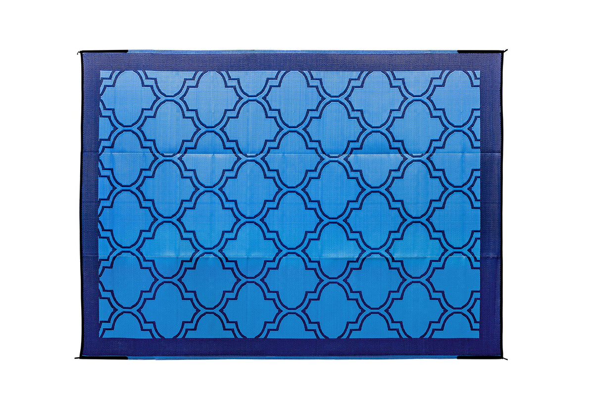 Camco Large Reversible Outdoor Patio Mat - Easy To Clean, Perfect For Picnics, Cookouts, Camping, And The Beach (9' X 12', Latti