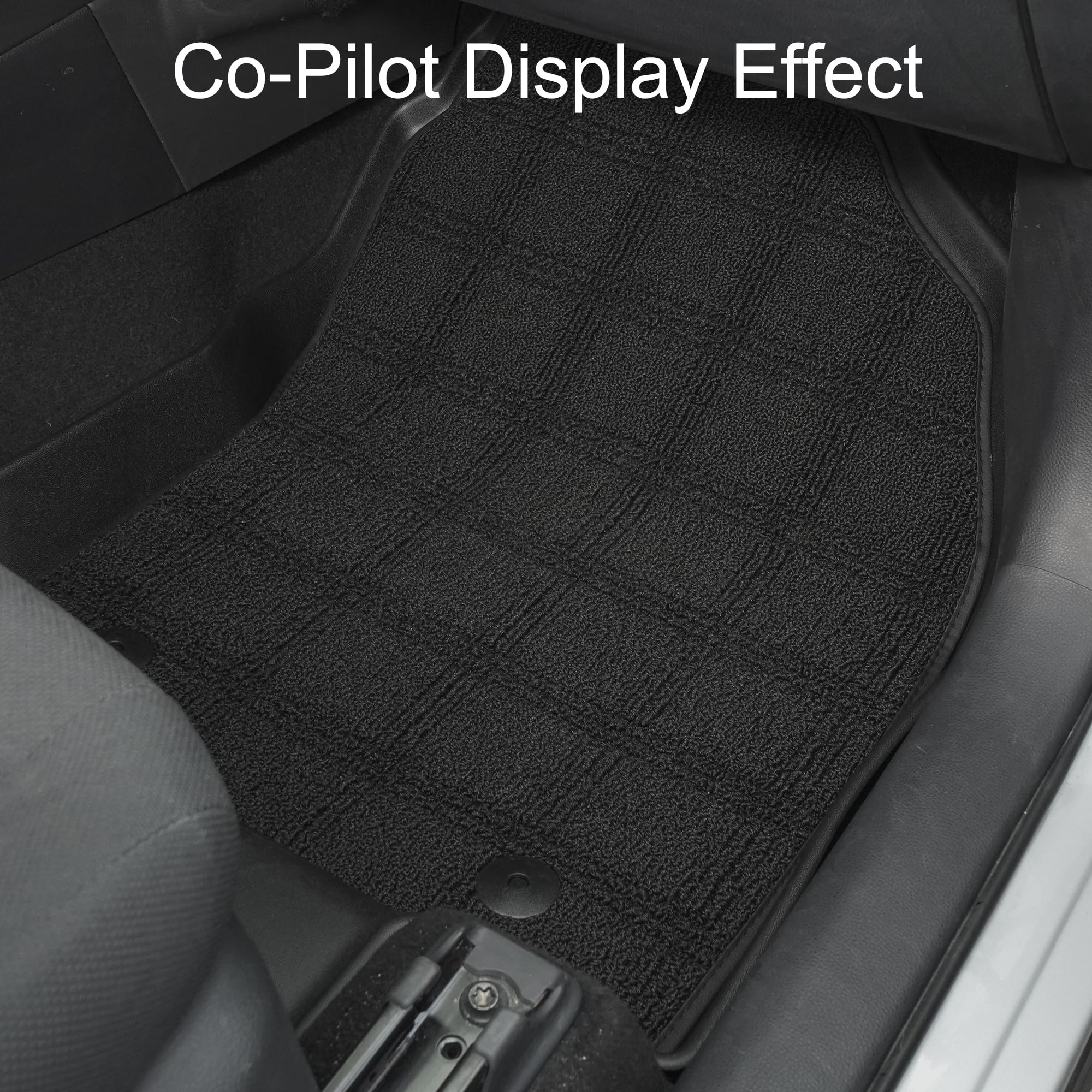 Aomsazto Floor Liners Compatible With Toyota Venza 2021-2025 & 2019-2025 Toyota Rav4: All Weather Automotive Double Layer Floor