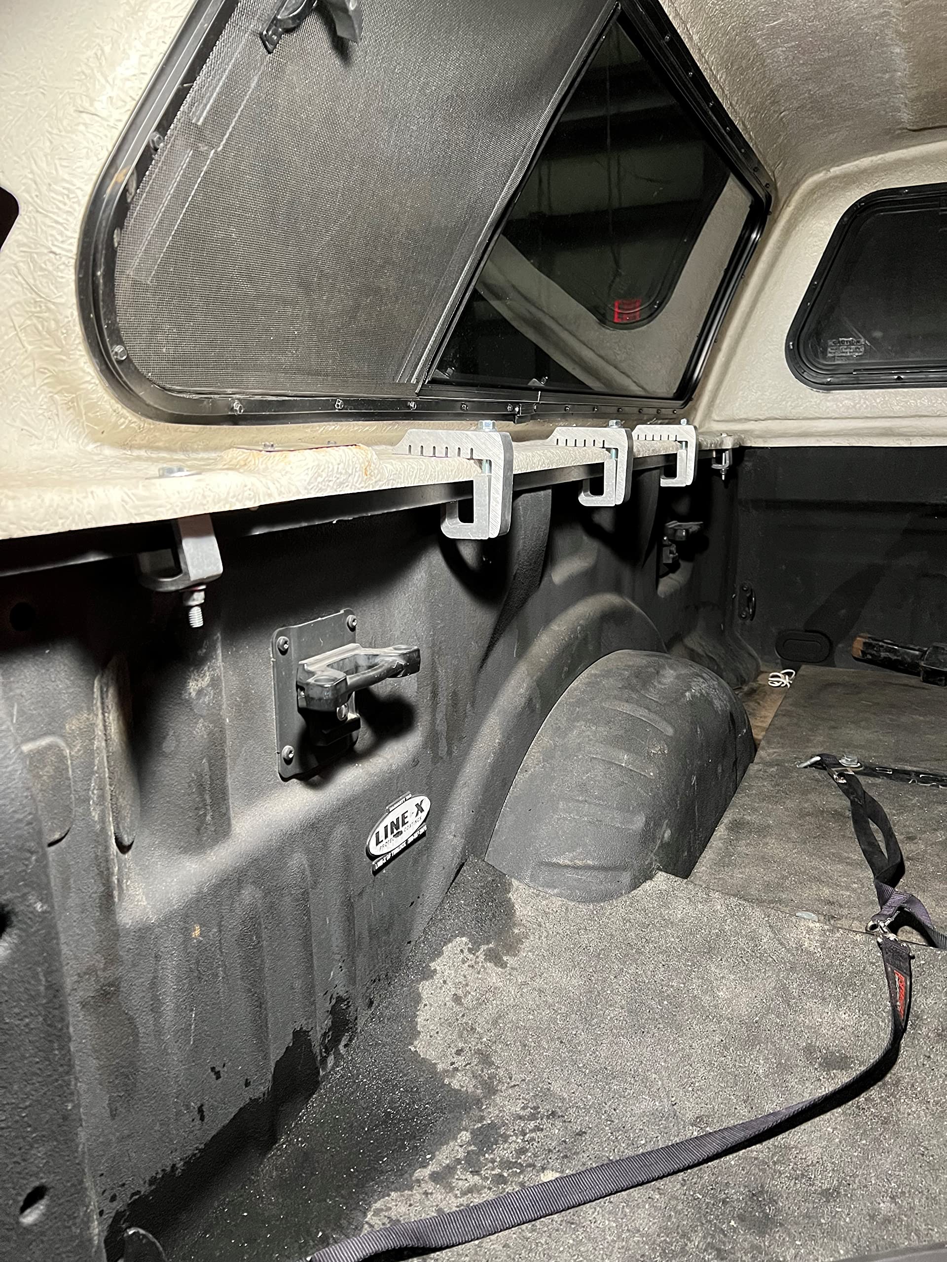 GCi STRONGER BY DESIGN G-991 Clamp for Ford Super Duty Trucks (Set of 4). Made in USA with 6000 Series Structural Aluminum to En