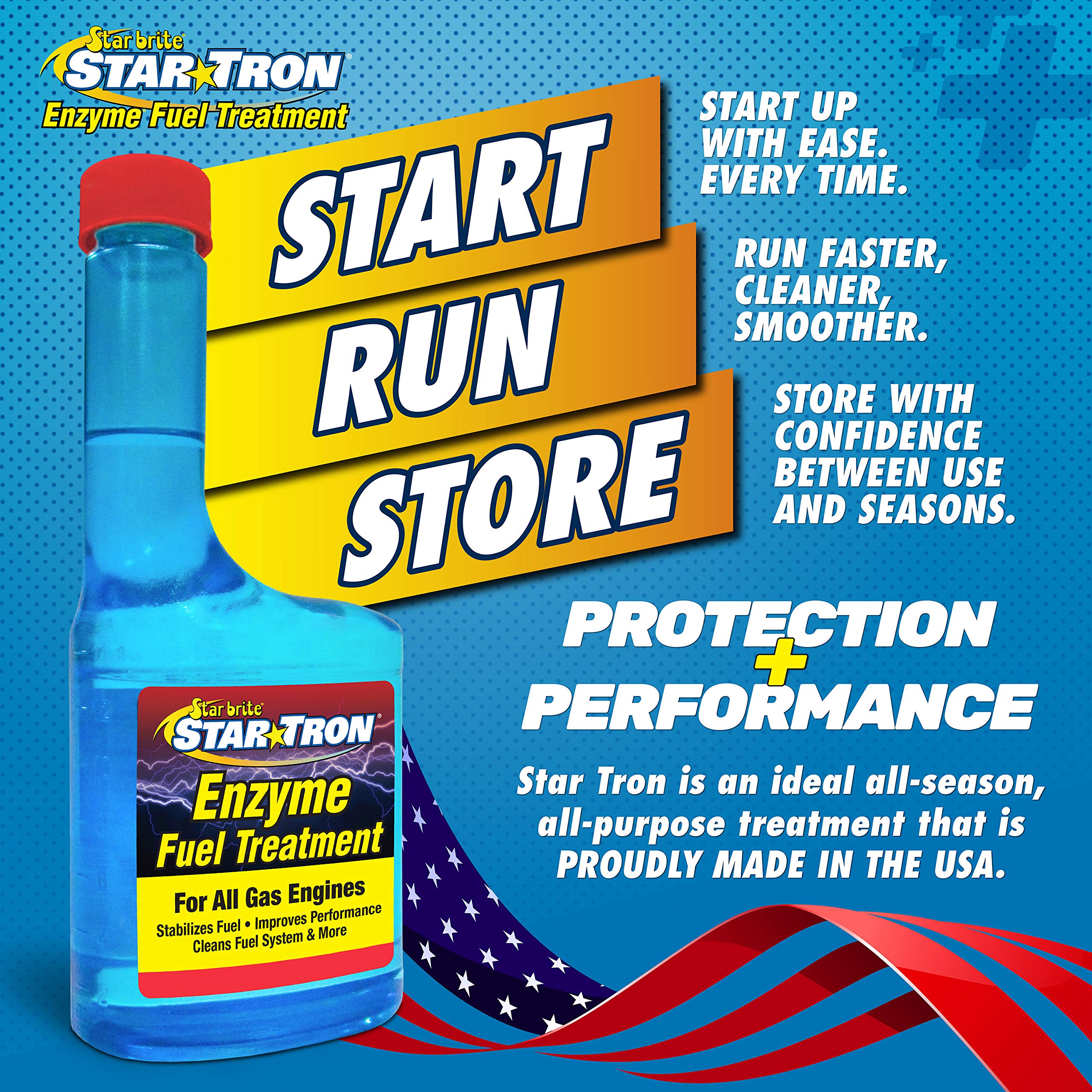 STAR BRITE Tron Small Engine Formula Gasoline Additive (8-Ounce)