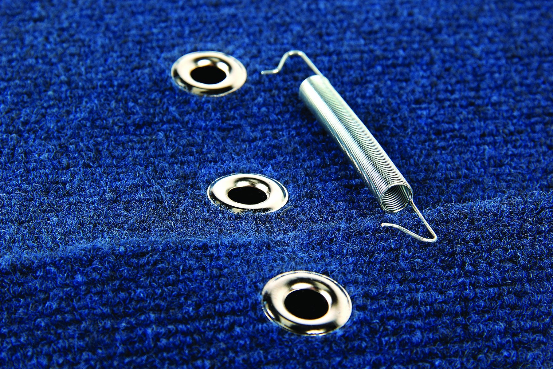 Camco Wrap Around Step Rug | Protects Your Rv From Unwanted Tracked In Dirt | Works On Electrical And Manual Rv Steps | Blue (42924)