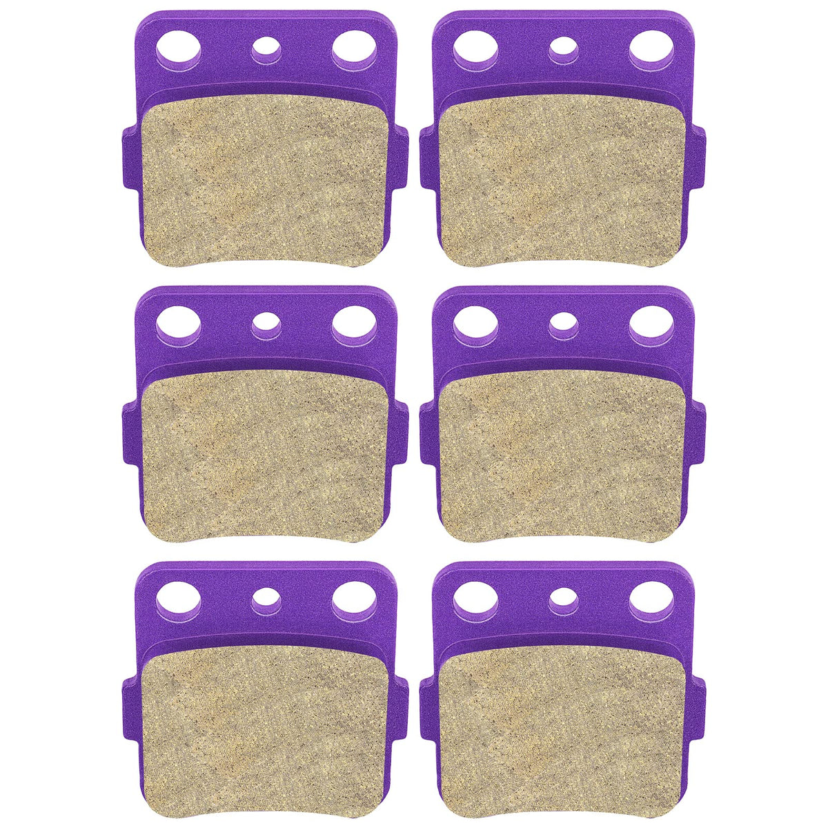 Eccpp Front+Rear Brake Pads Fits For Honda Fourtrax 300 Sportrax 400 Trx400X For Yamaha Raptor 350 Raptor 660R Fa84