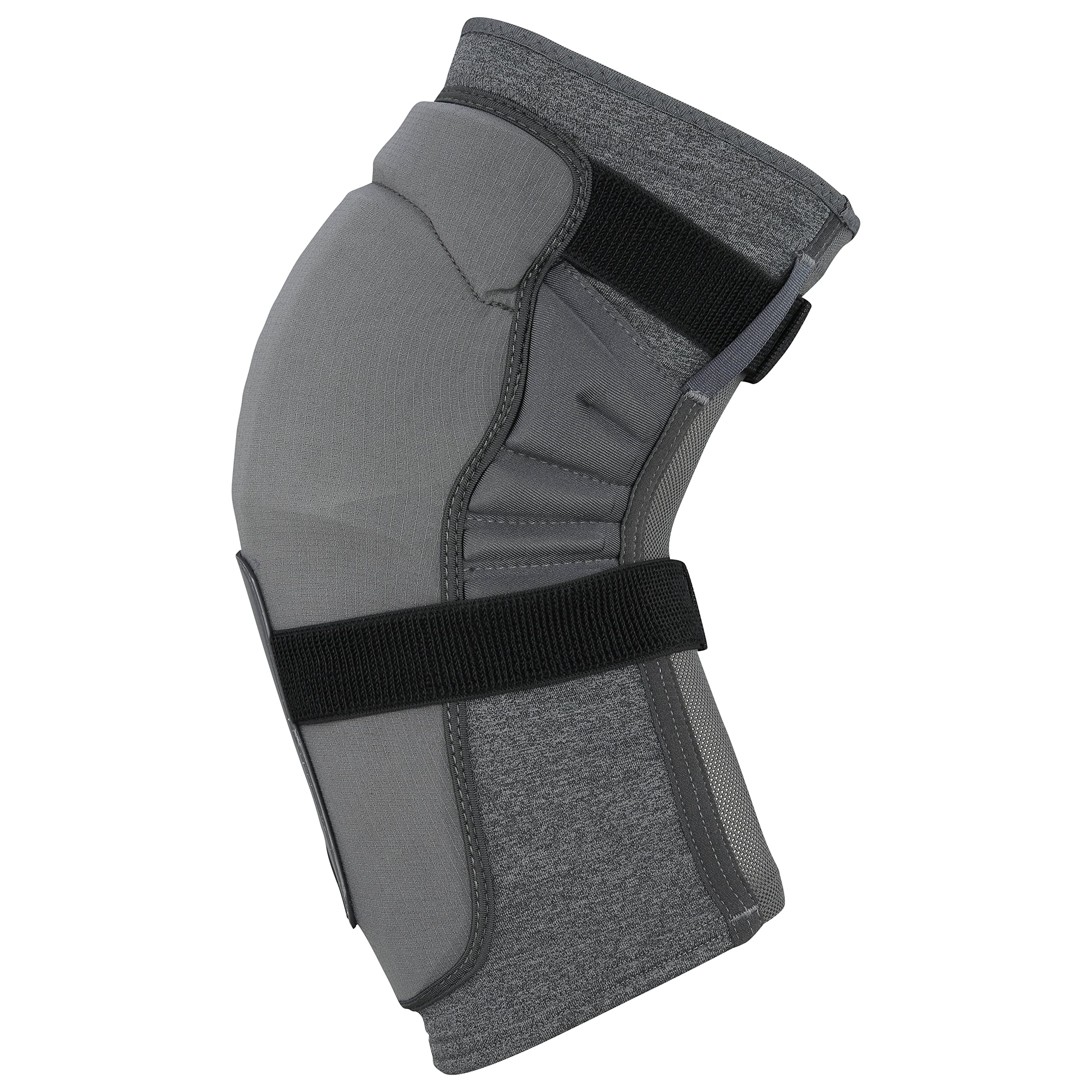 Ixs Trigger Knee Guard Knee Pads (Grey, Large)- Knee Compression Sleeve Support For Men & Women, Padded Knee Guards, Knee Pads''