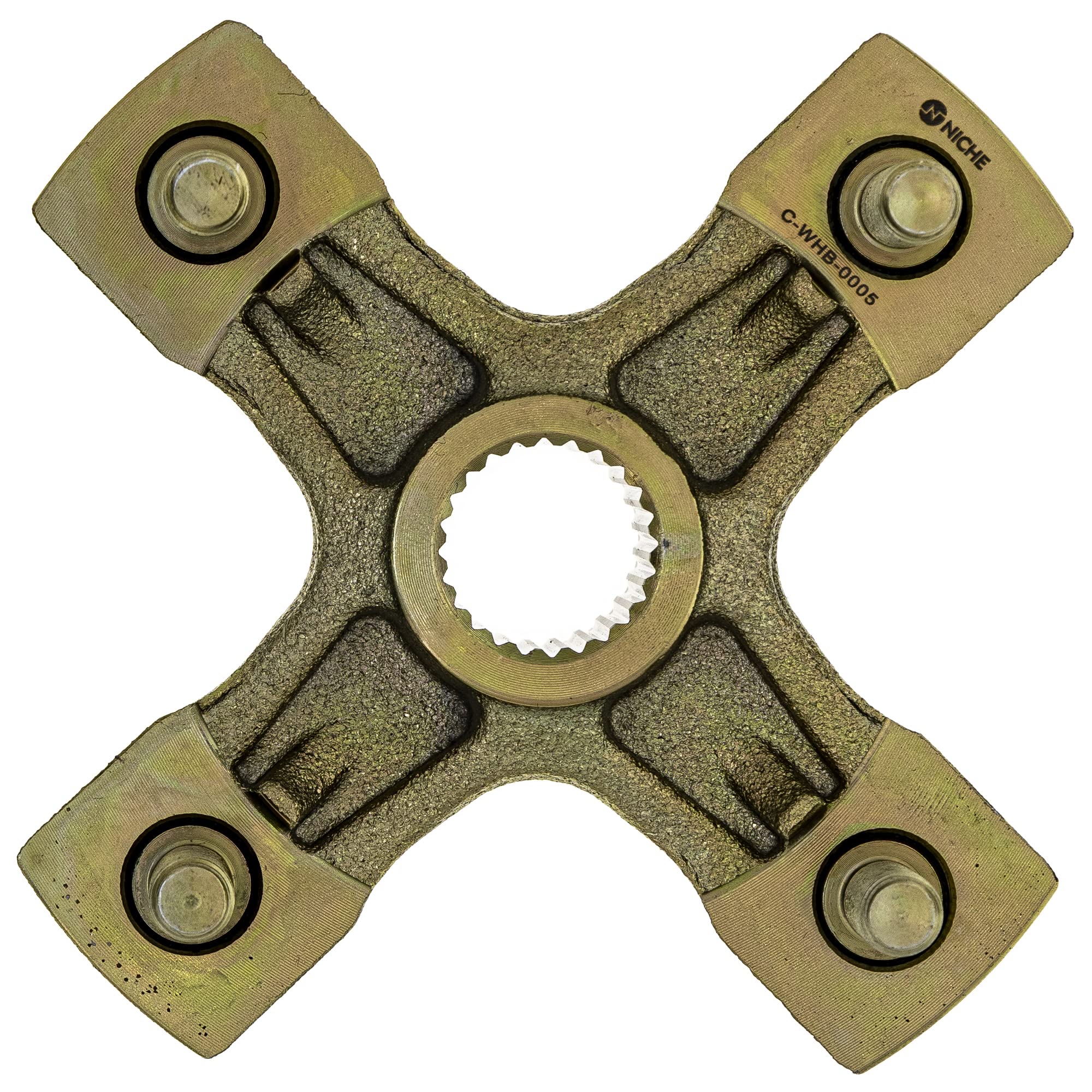 Niche Rear Wheel Hub For Yamaha Raptor 660R 700 125 Warrior Banshee 350 Yfz450 5Tg-25383-10-00 2Gu-25383-11-00 2 Pack