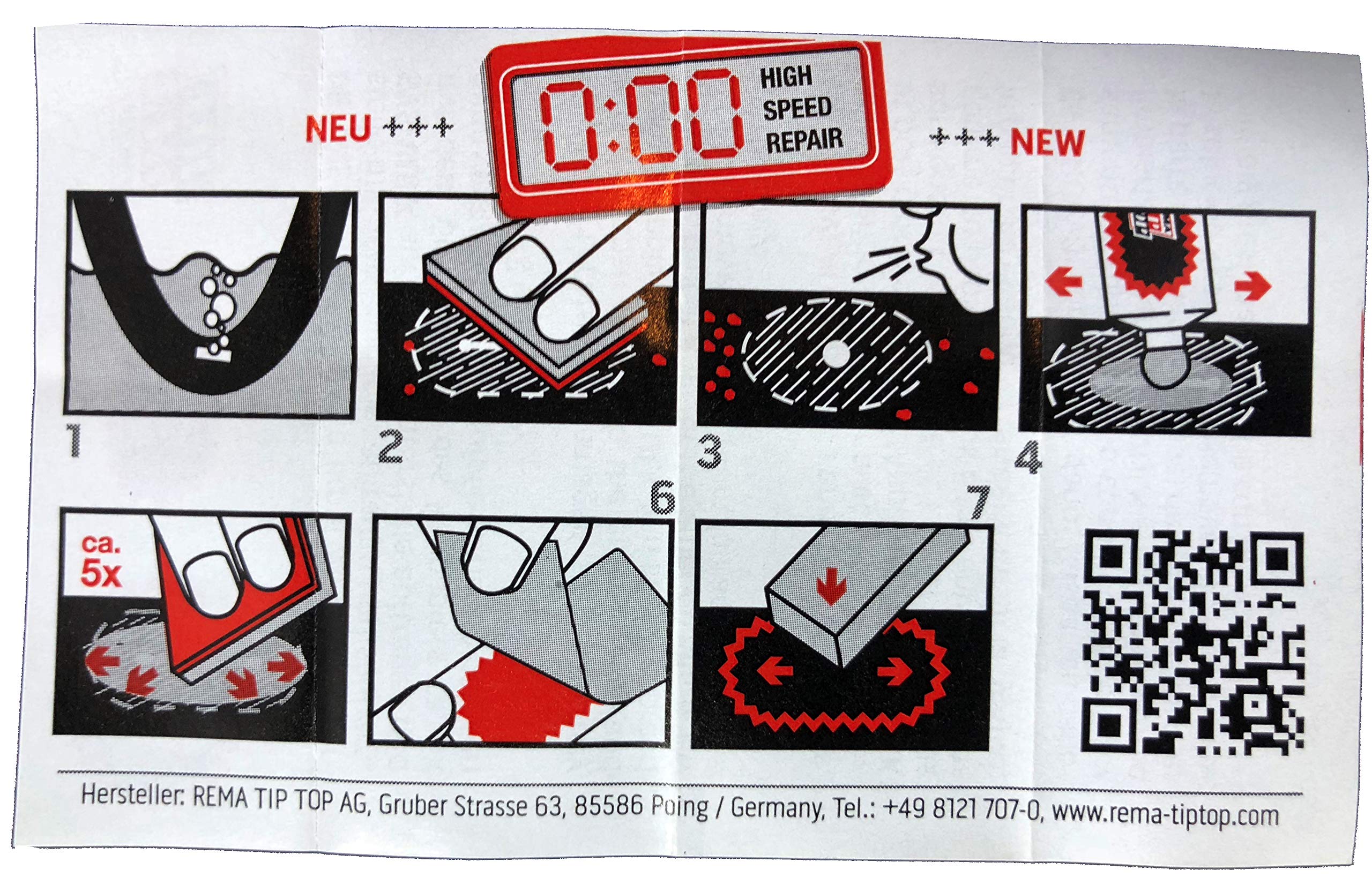 Rema Touring Patch Kit, 21 Small