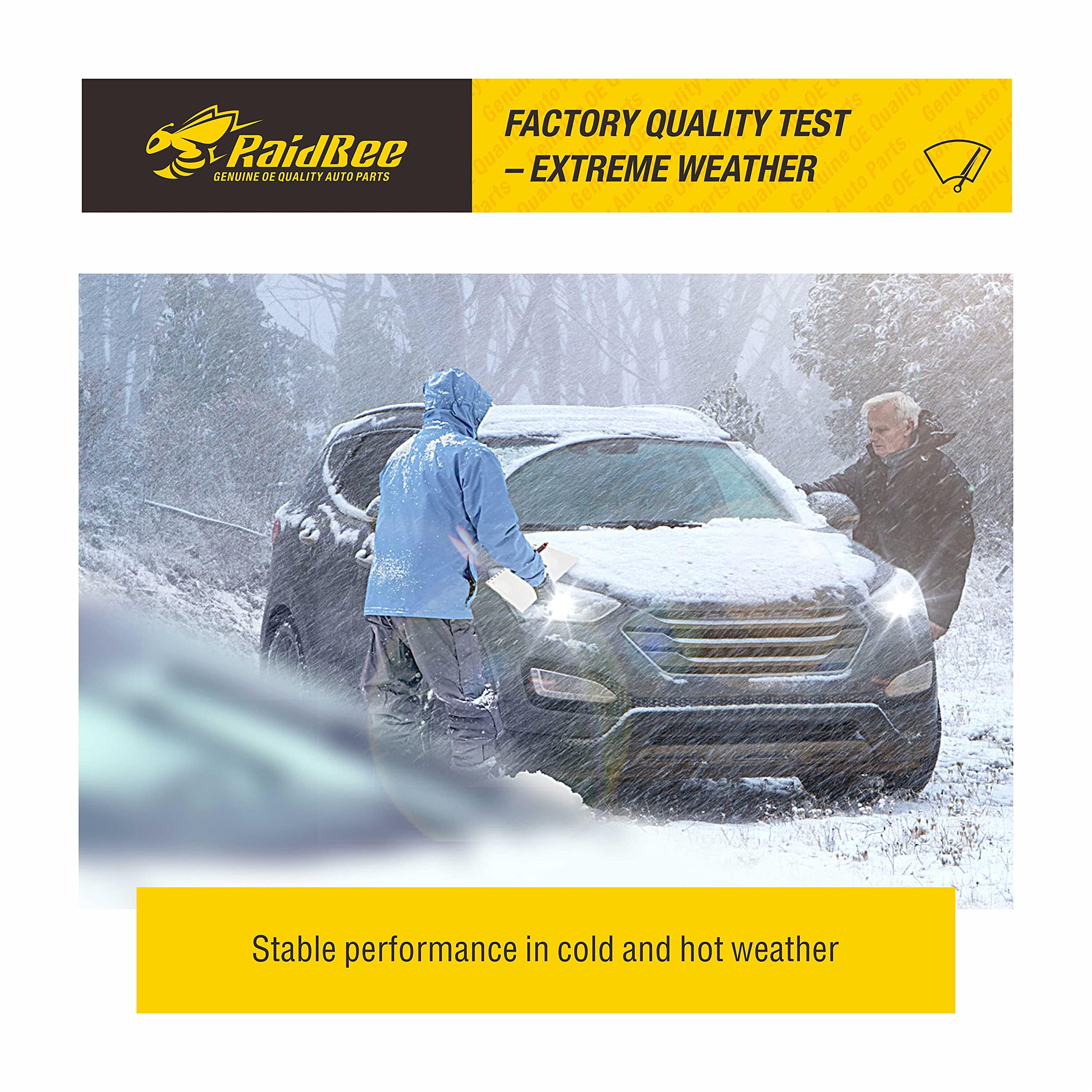 Raidbee Wiper Blades 28 Inch + 14 Inch Pack Of 2 All-Seasons Automotive Replacement Windshield Wiper Blades For My Car, Compatib