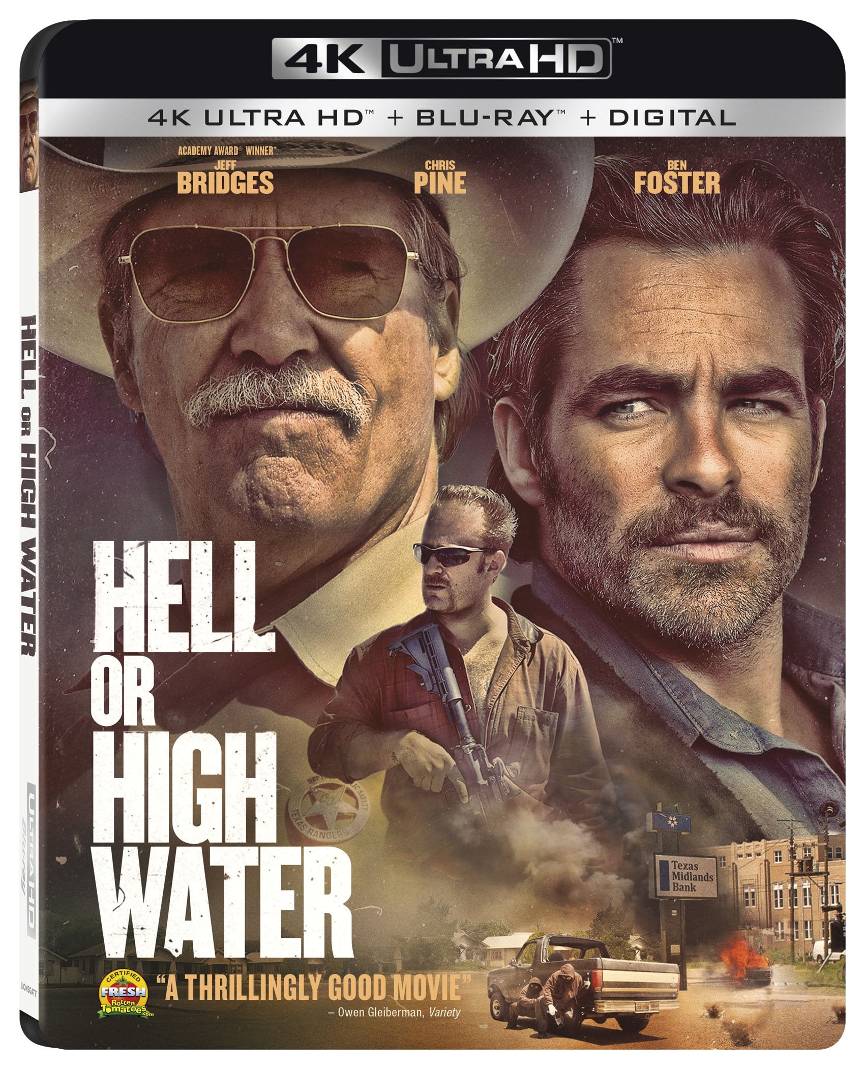Hell Or High Water 4K Blu-Ray] 4K Uhd]