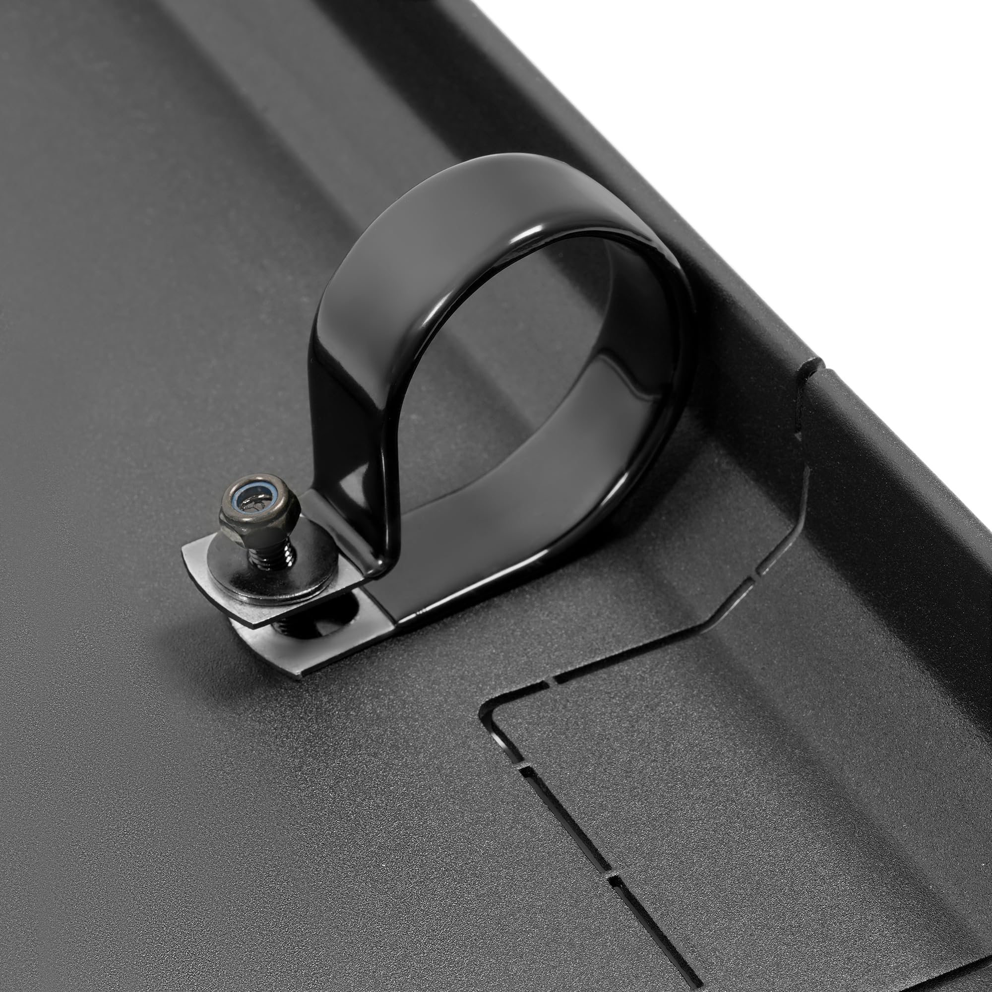 KUAFU Vented Front Glass Windshield Compatible with 2015-2025 Honda Pioneer 500 520 Steel Frame Clear Windscreen