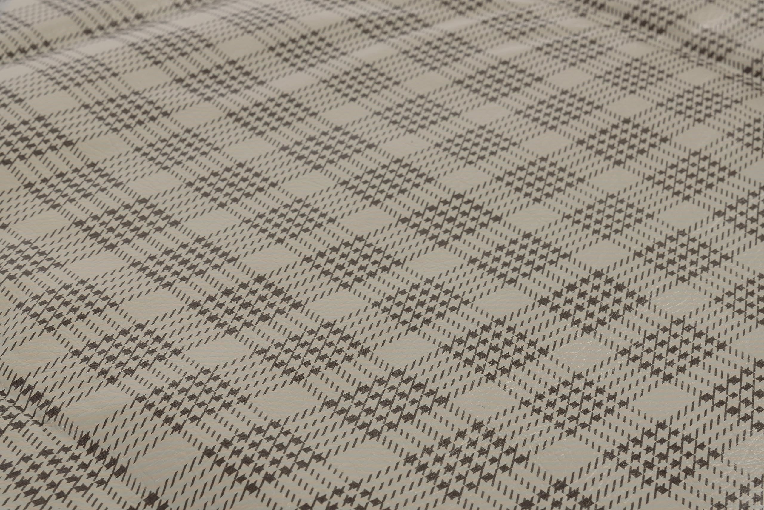 Scott Drake Tm-Fm-Cpcv-65P Vinyl Trunk Mat Plaid Pattern