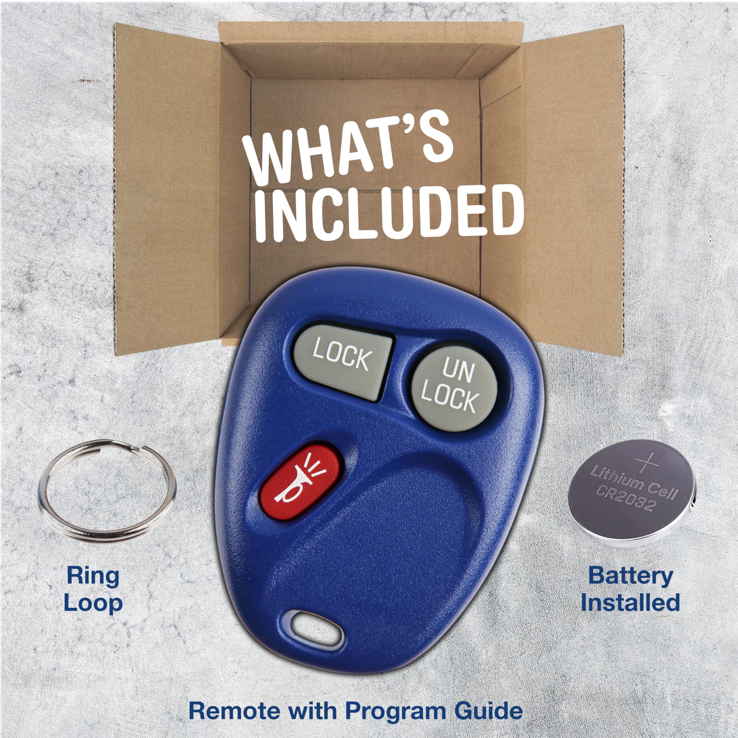 Keylessoption Key Fob For 1998 1999 2000 2001 2002 2003 2004 Cadillac Escalade Chevrolet Chevy Silverado Suburban Tahoe Gmc Yuko