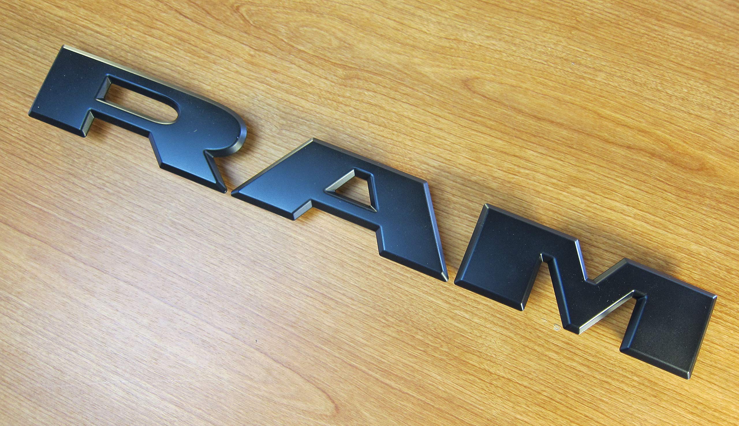 2019 Dodge Ram Dt New Front Satin Black Grill Black Letters New Mopar Oem