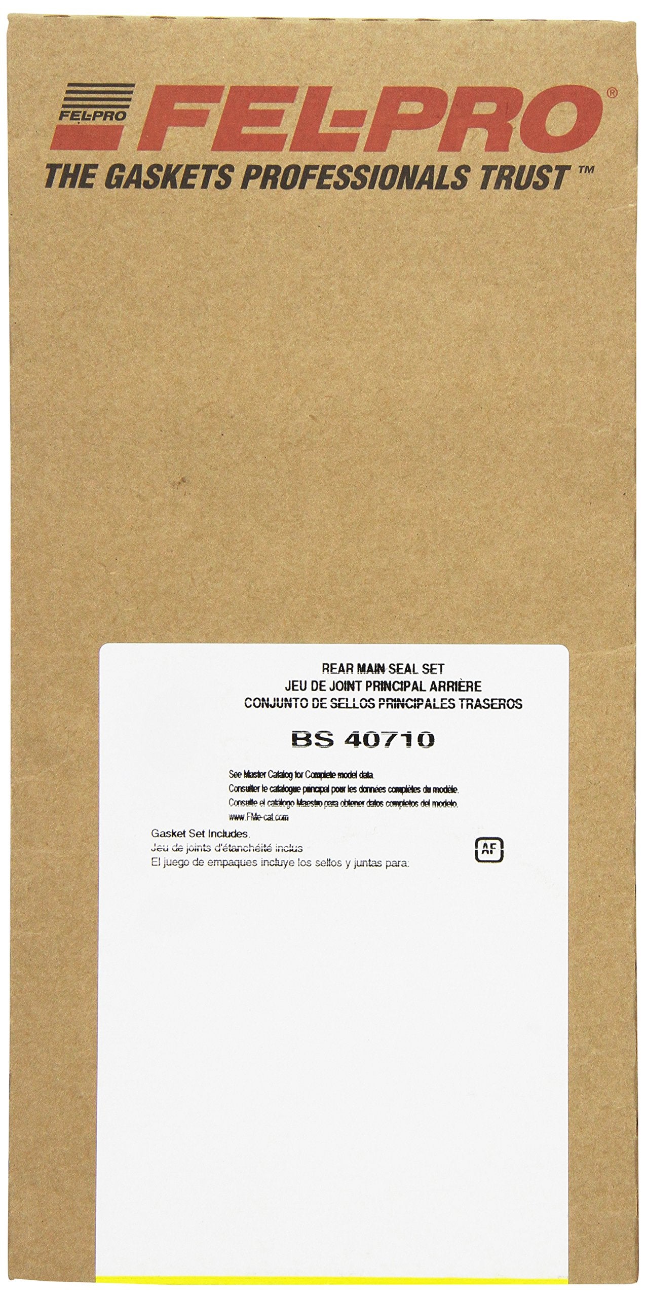 Fel-Pro Bs 40710 Rear Main Seal Set