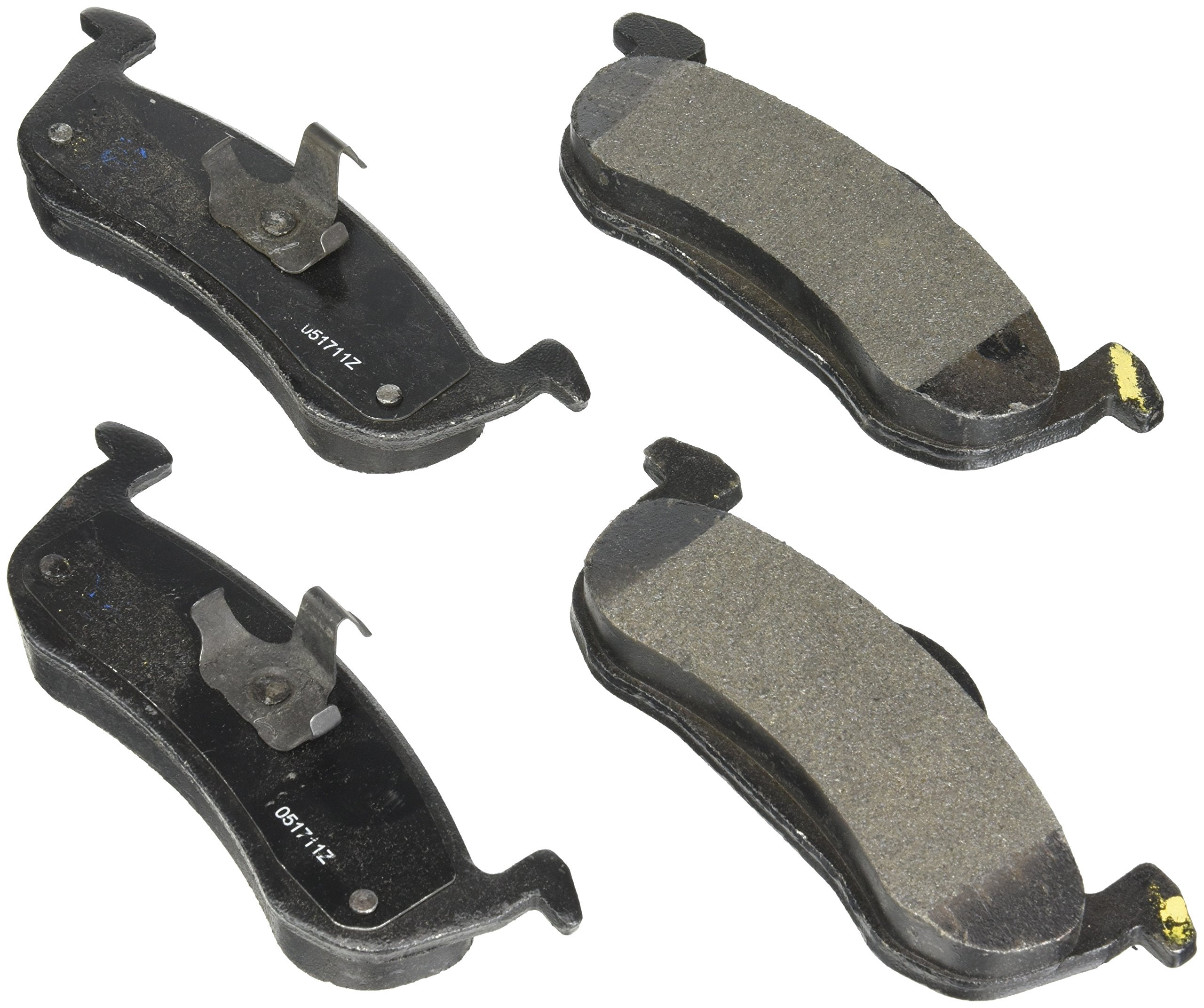Raybestos Sgd1279M Service Grade Semi-Metallic Disc Brake Pad Set