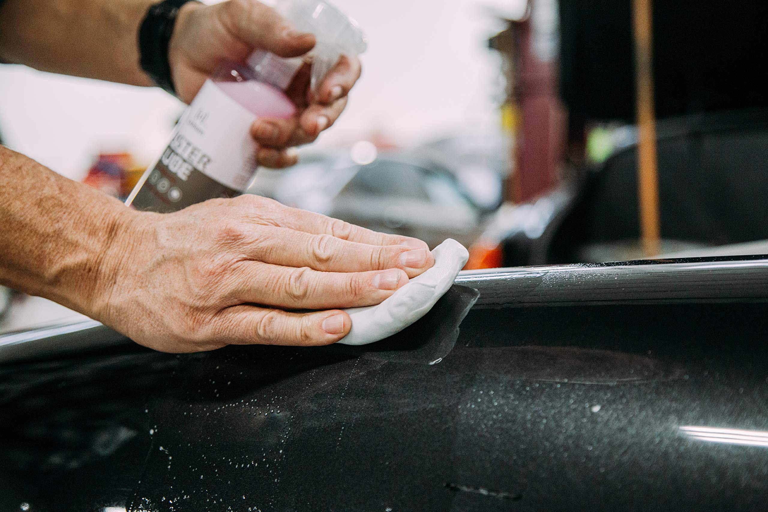 Fore Clay And Luster Lube - Clay Bar Kit, Auto Detailing Clay Bar For Cars, Trucks, Boats, Glass And Plastic. Includes Luster Lube Hydrophobic Lubricant.