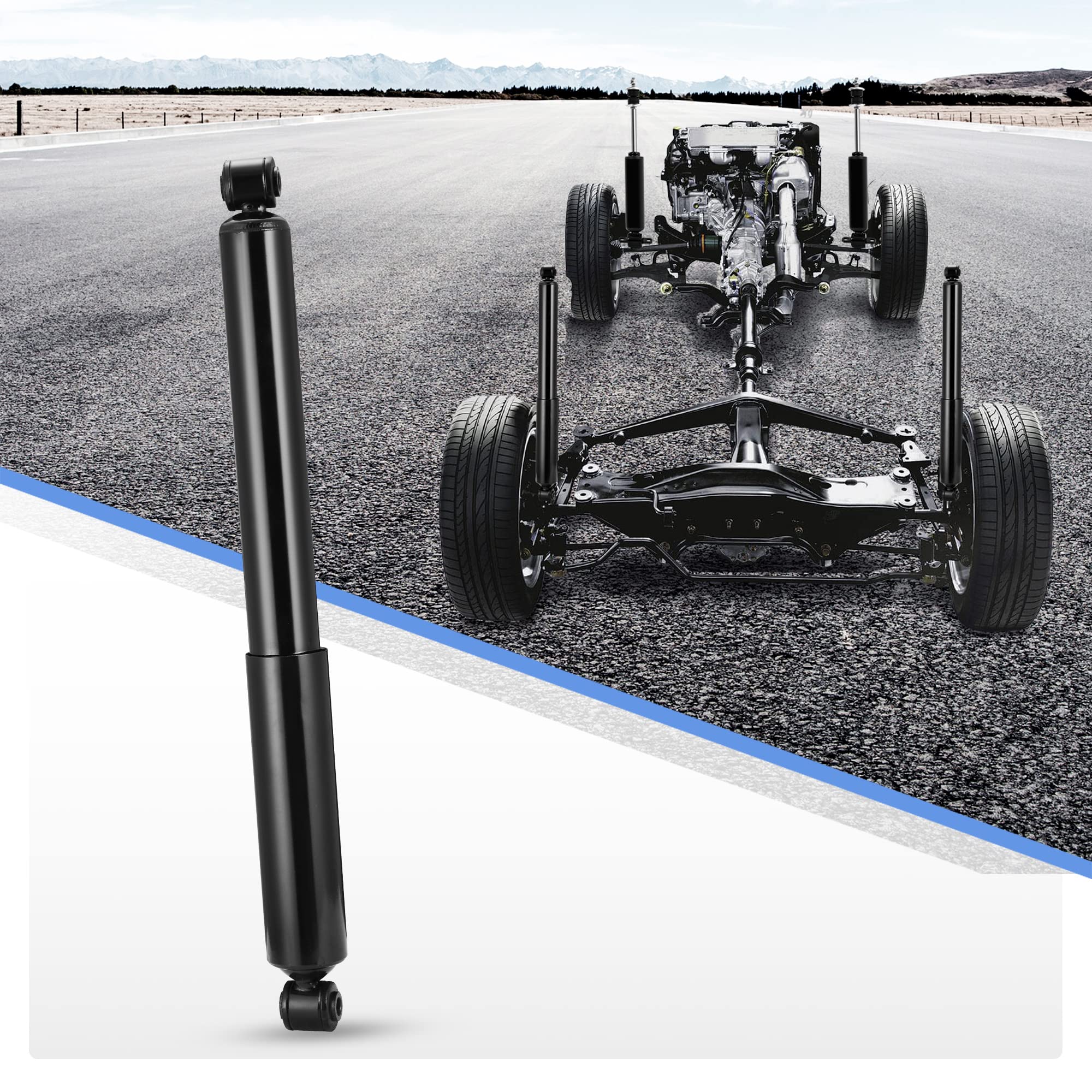 Yitamotor Front And Rear Shocks Quick Struts Assembly Compatible With 1997-2004 Dodge Dakot 1999-2003 Dodge Durango Rwd