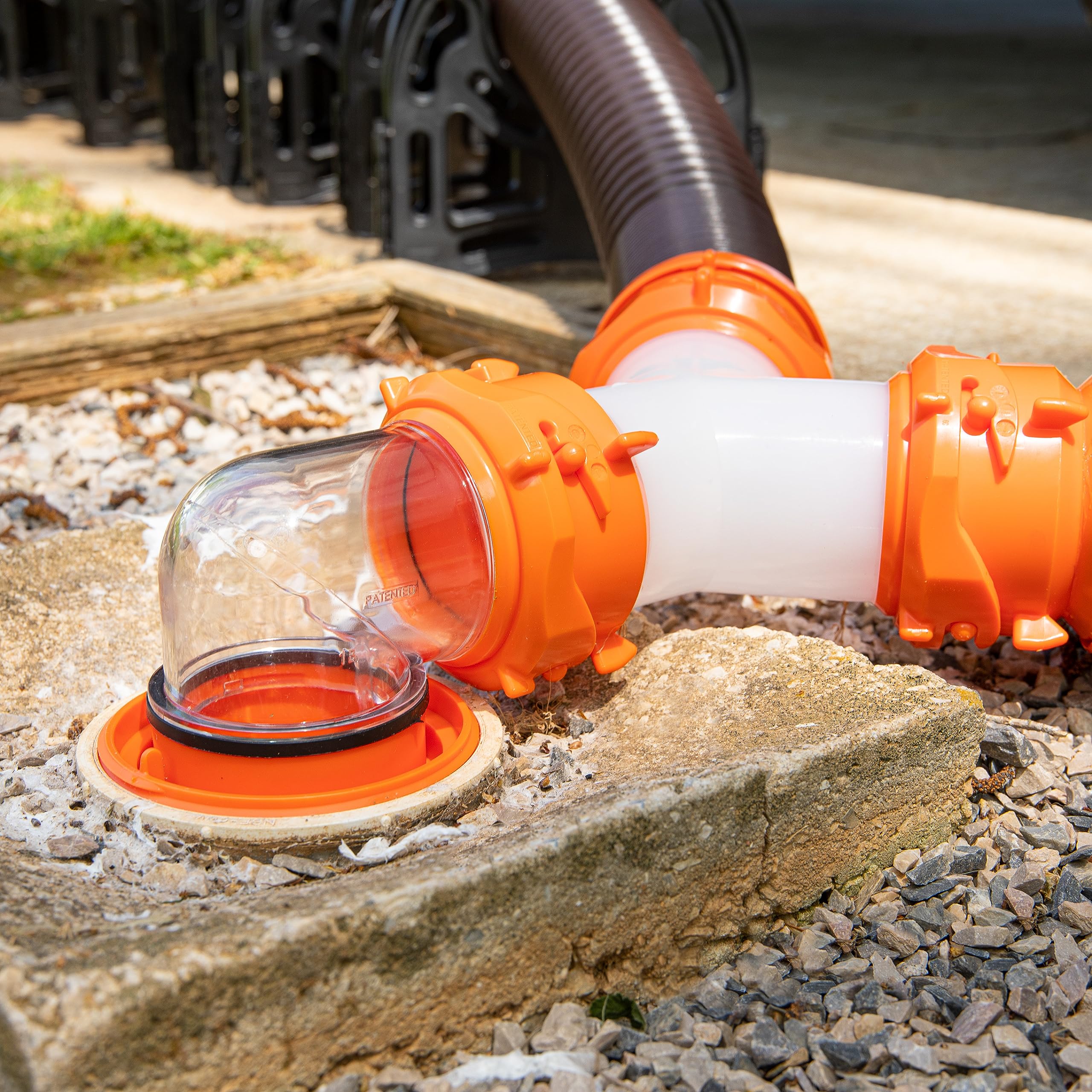 Camco 39812 - Rv Trailer Camper Sanitation Rhinoflex Swivel Wye Camco Rv 39812