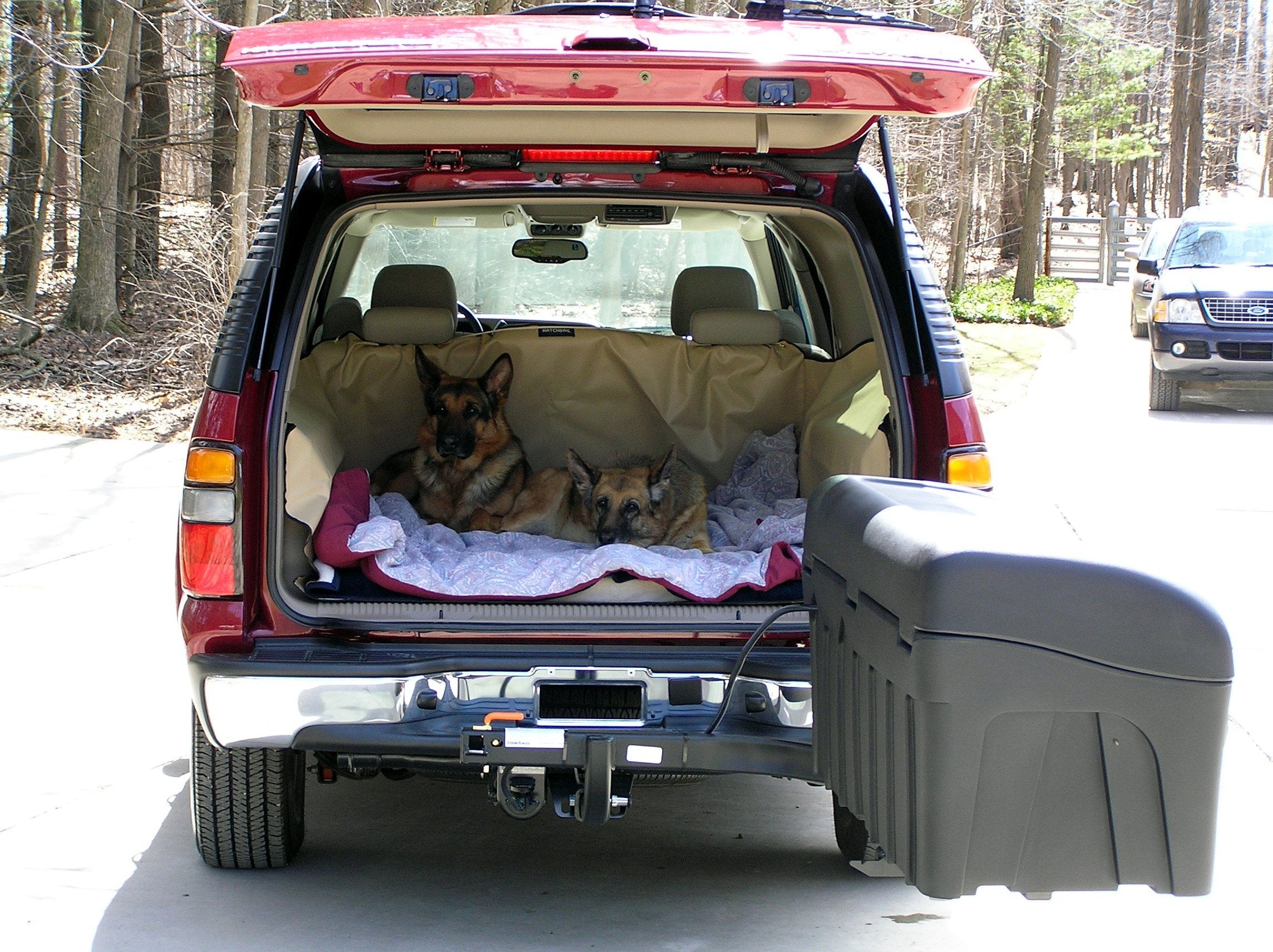 StowAway Standard Cargo Carrier - SwingAway Frame for 2" Hitch - Black