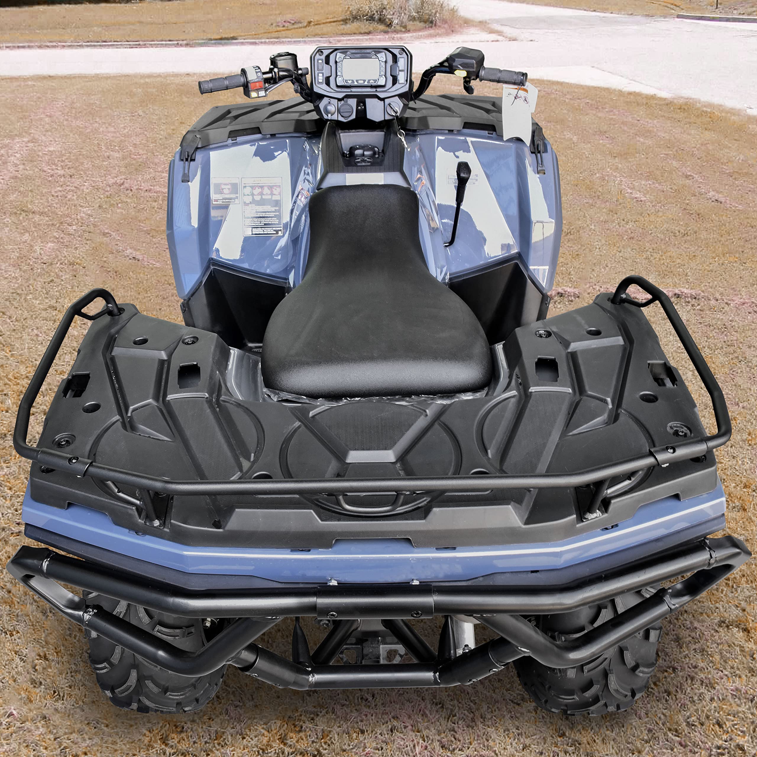 KATIMOTO Rear Extender Rack for Polaris Sportsman 570 450 2021-2024, Rear Steel Heavy Duty Rack Rear Cargo Rack for Polaris Spor