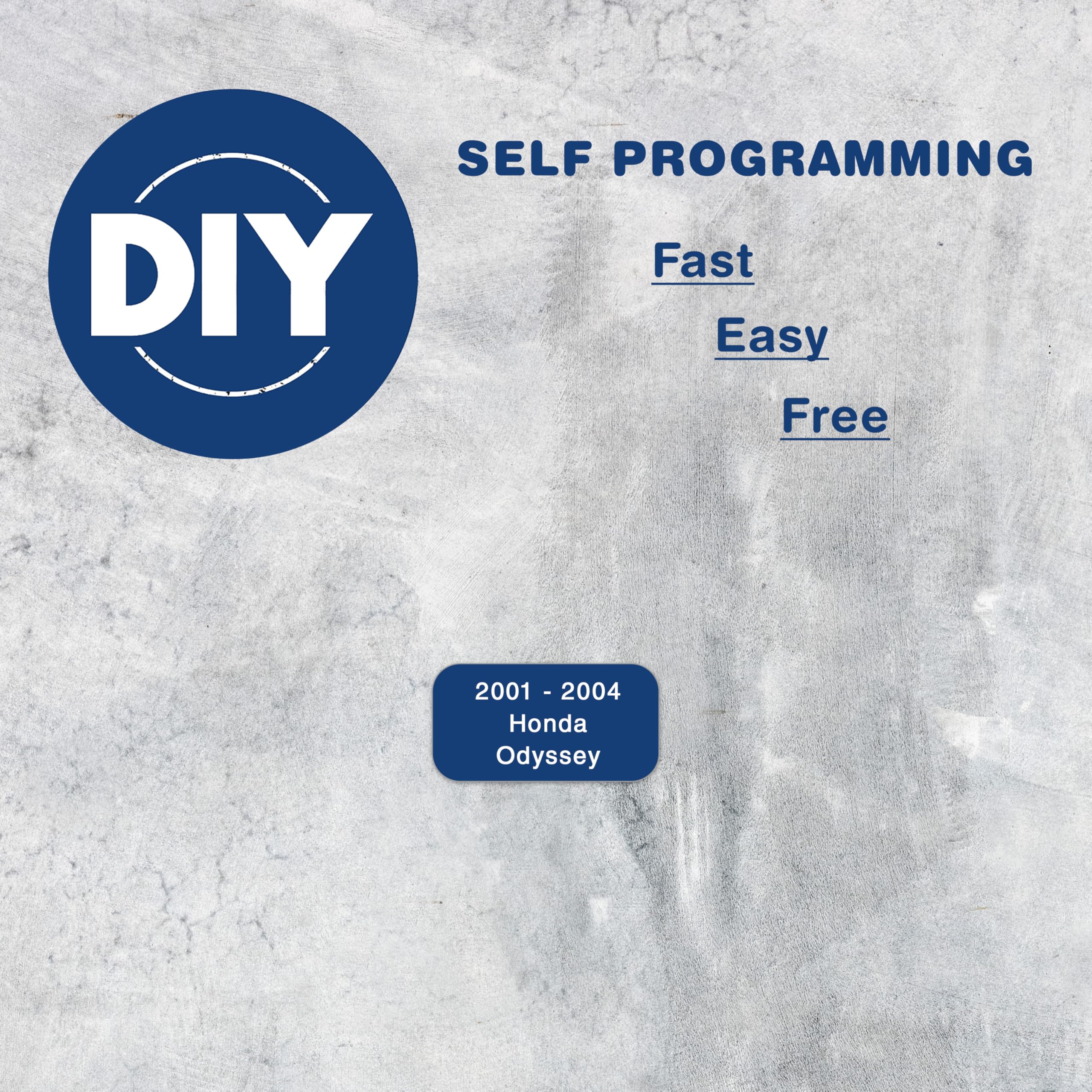 2X KeylessOption Key Fob Replacement for 2001 2002 2003 2004 Honda Odyssey Remote, 5-Button OUCG8D-440H-A, Self Programming