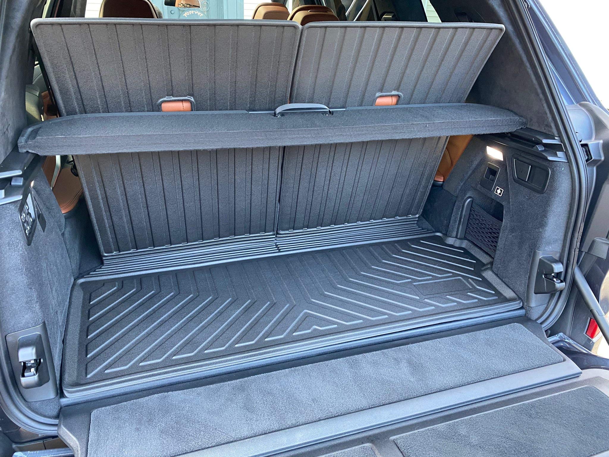 Premium Cargo Liner for BMW X7 2019-2025 - 100% Protection - Custom Fit Car Trunk Mat - Easy-to-Wash & All-Season Black Cargo Ma