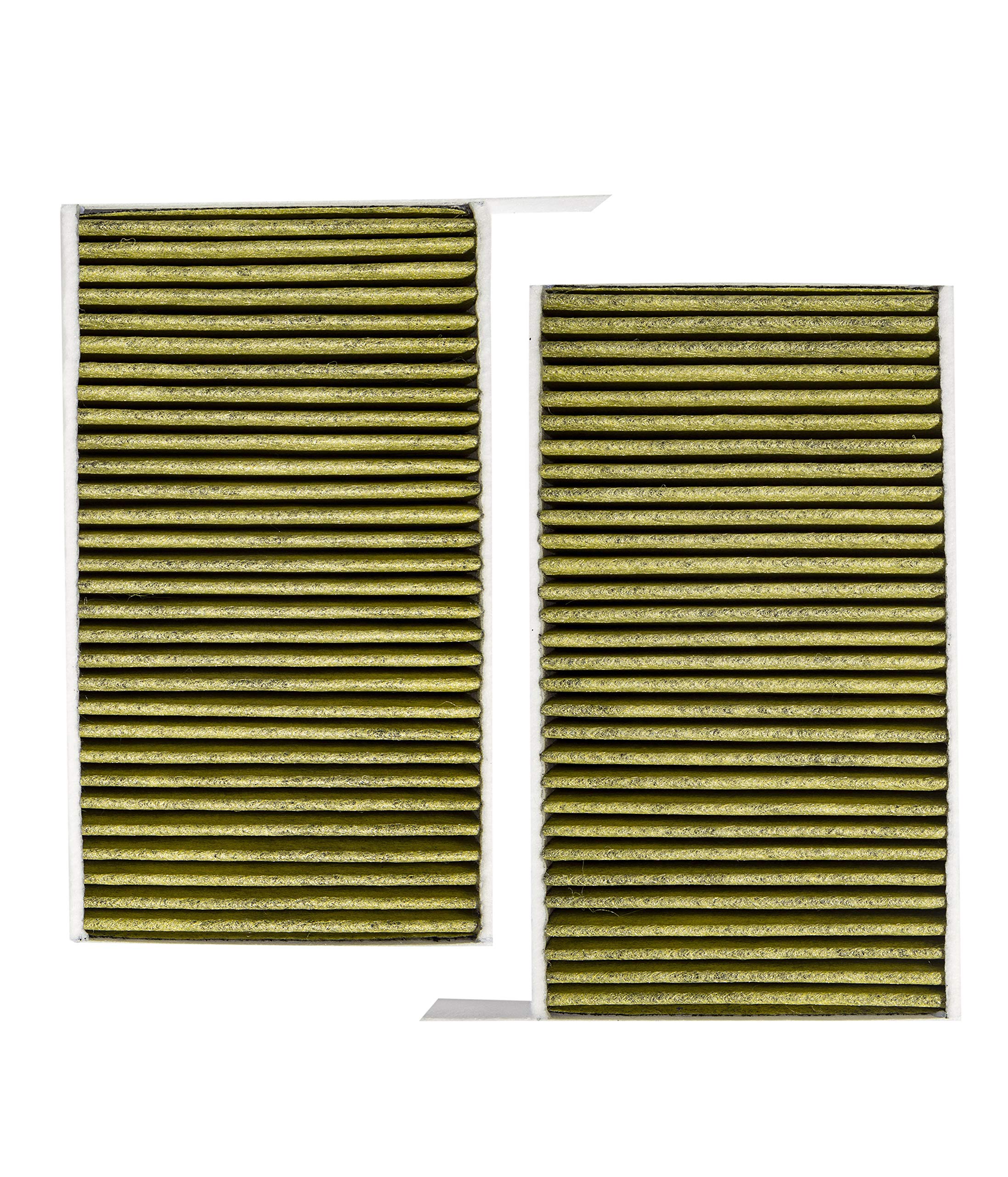 Spearhead Odor Defense Breathe Easy Ac & Heater Cabin Filter | Fits 2017-24 Model 3, 2020-24 Model Y Like Oem | Up To 25% Longer Lasting W/Activated Carbon (Be-111)