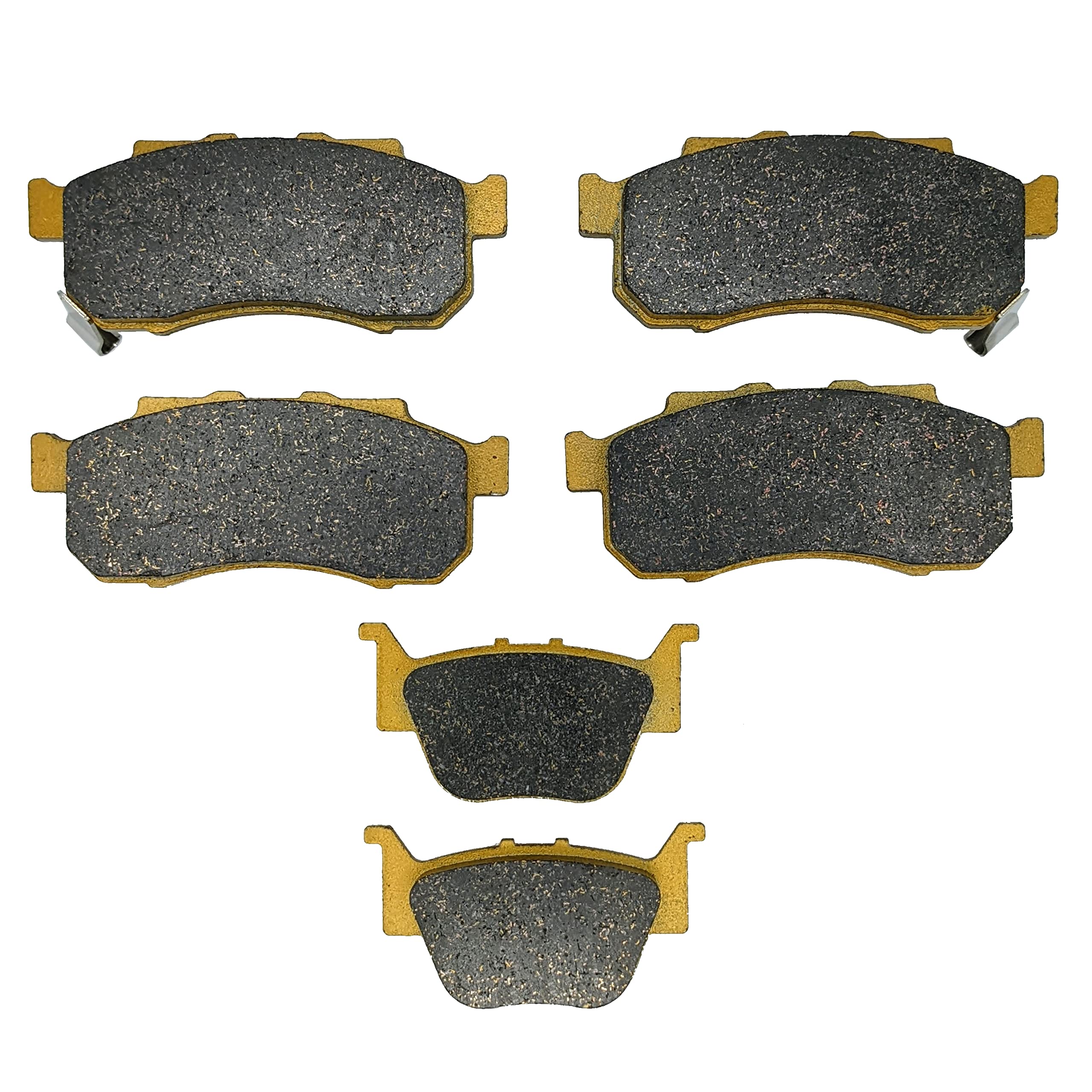 Traild Ceramic Brake Pads For Honda Pioneer 700/500 2014-2024 Front & Rear Set