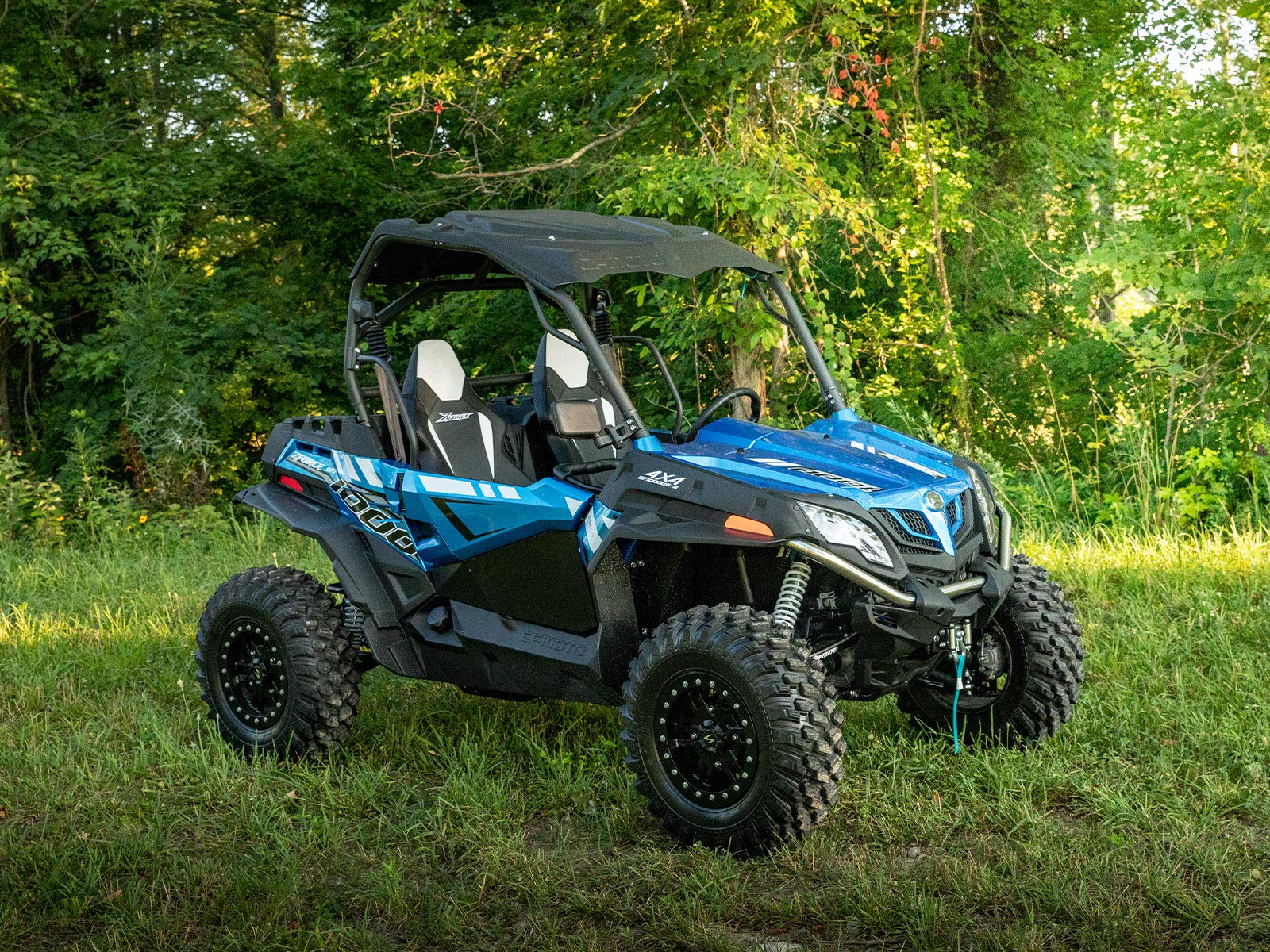 Superatv Aluminum Lower Doors For 2018-2019 Cfmoto Zforce 1000 | 2020-2022 Cfmoto Zforce 950 | Rattle-Free Fit | Power Coated Fo