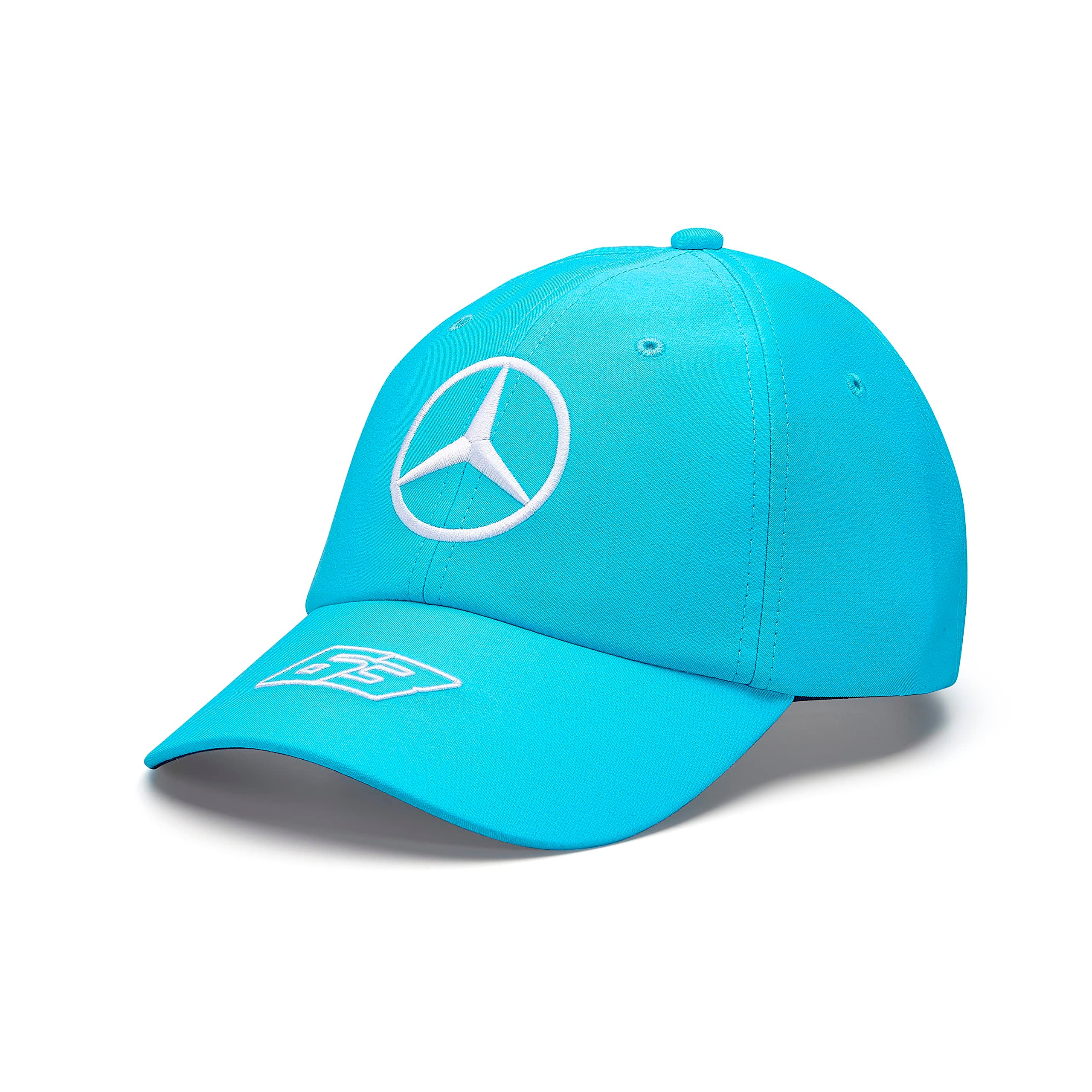 Mercedes Amg Petronas Formula One Team - 2023 George Russell Driver Hat - Blue - Unisex - Size: One Size