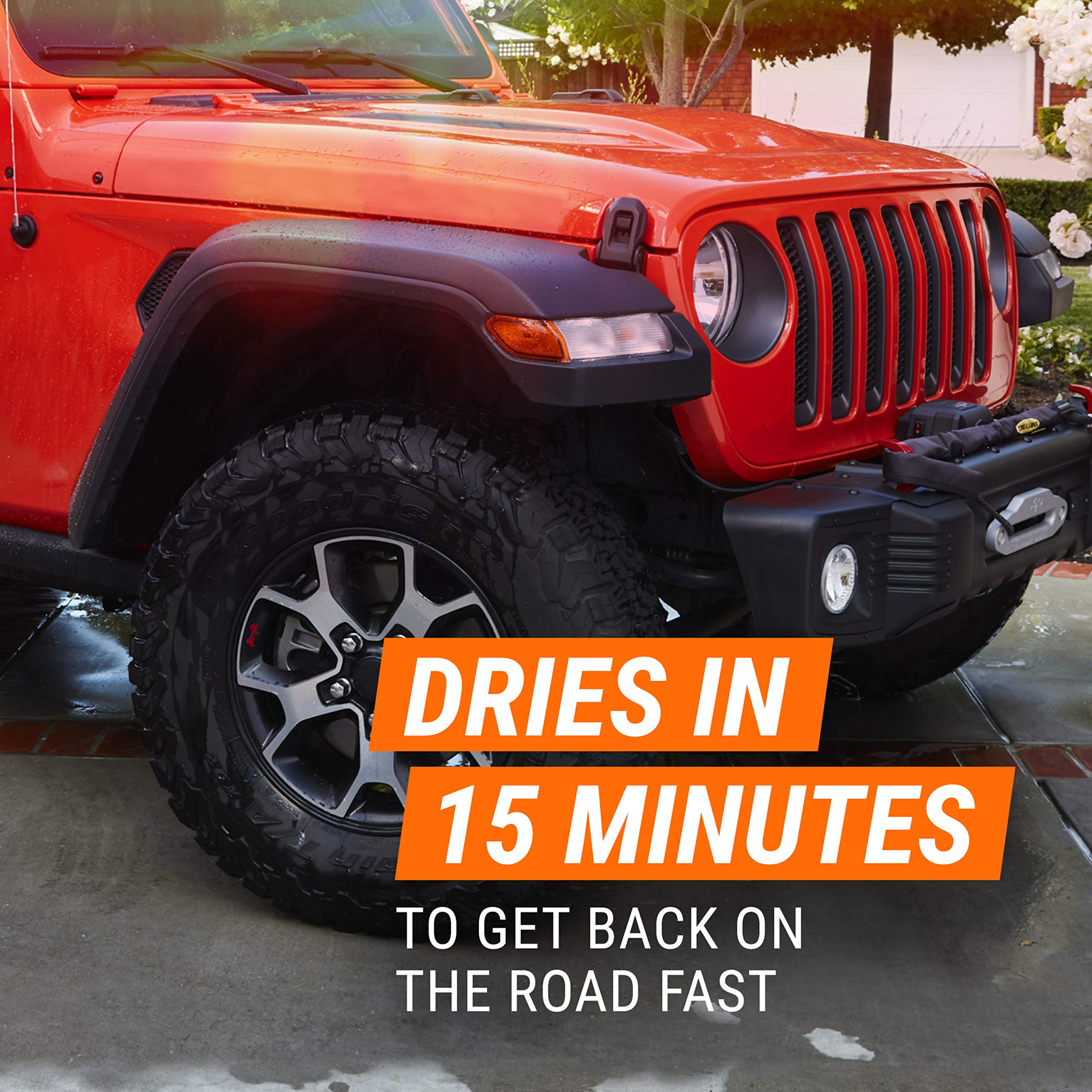 Armor All Extreme Car Tire Foam, Tire Cleaner Spray For Cars, Trucks, Motorcycles, 18 Oz Each