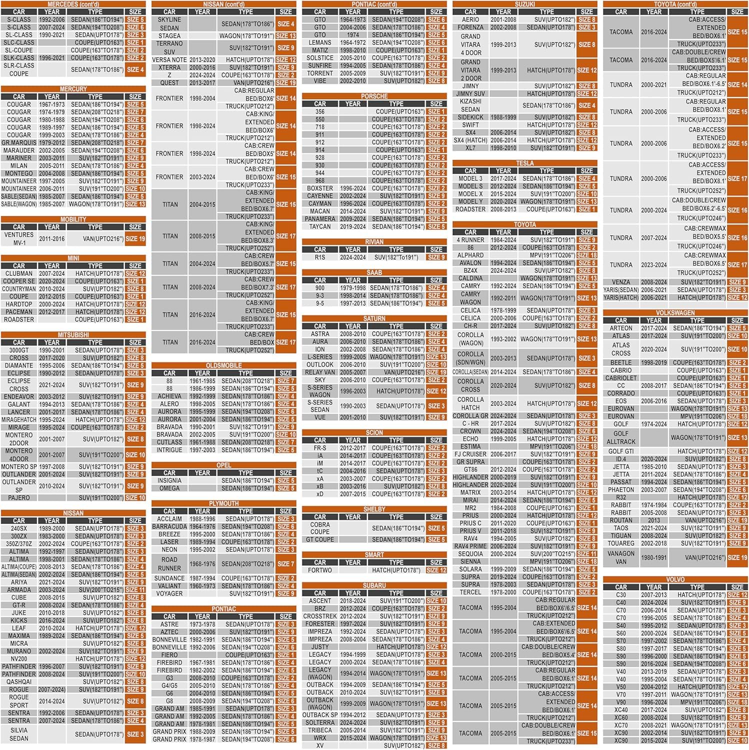 Anitant Heavy Duty Large Car Cover Mini Van Cover Waterproof All Weather Rain Uv And Sun Protector Scratch Free Cotton Four Seas