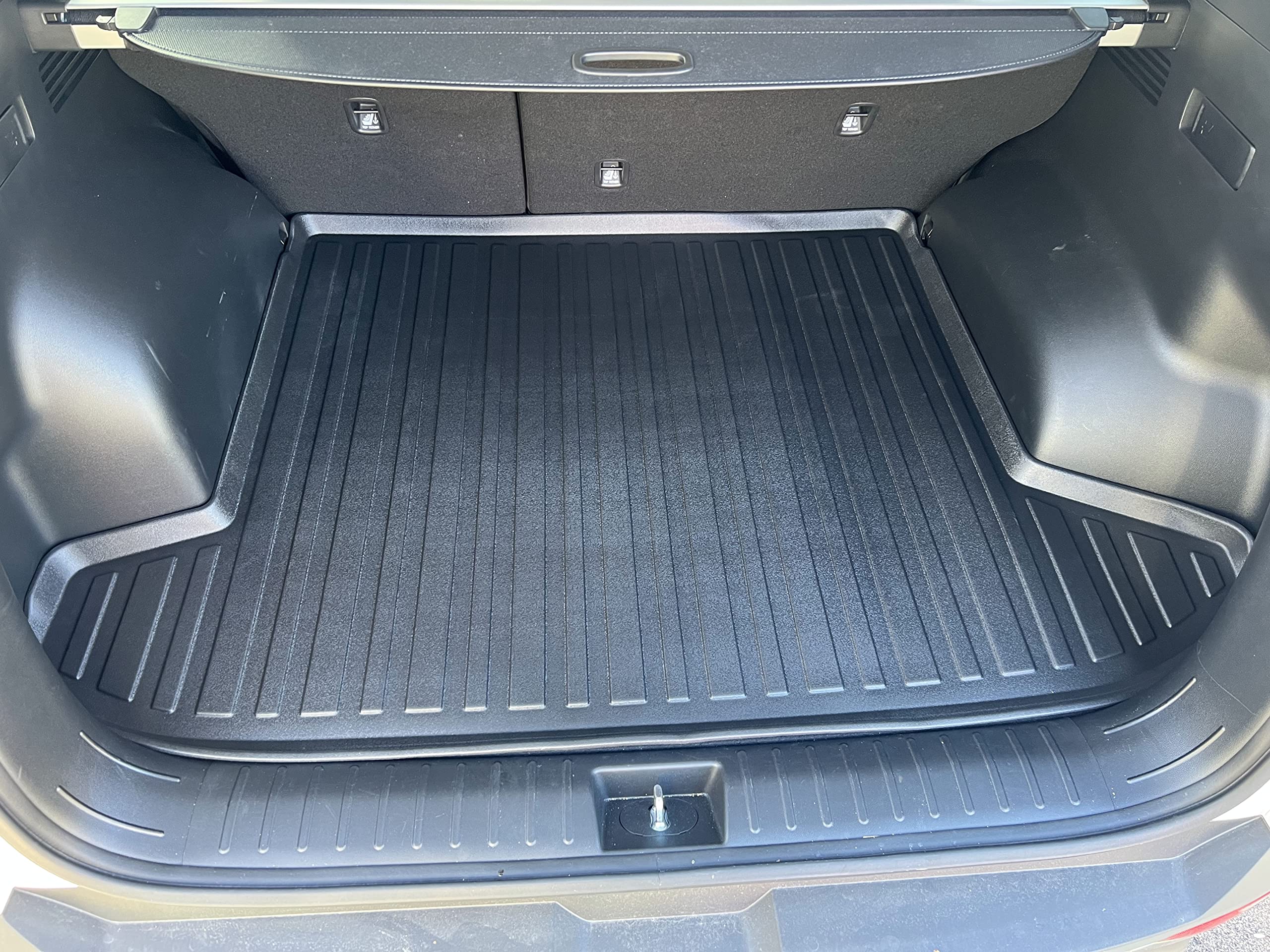 Premium Cargo Liner For Hyundai Tucson 2022-2025 Without Subwoofer - 100% Protection - Custom Fit Car Trunk Mat - All-Season Cargo Mat - 3D Shaped Laser Measured Trunk Liners For Tucson