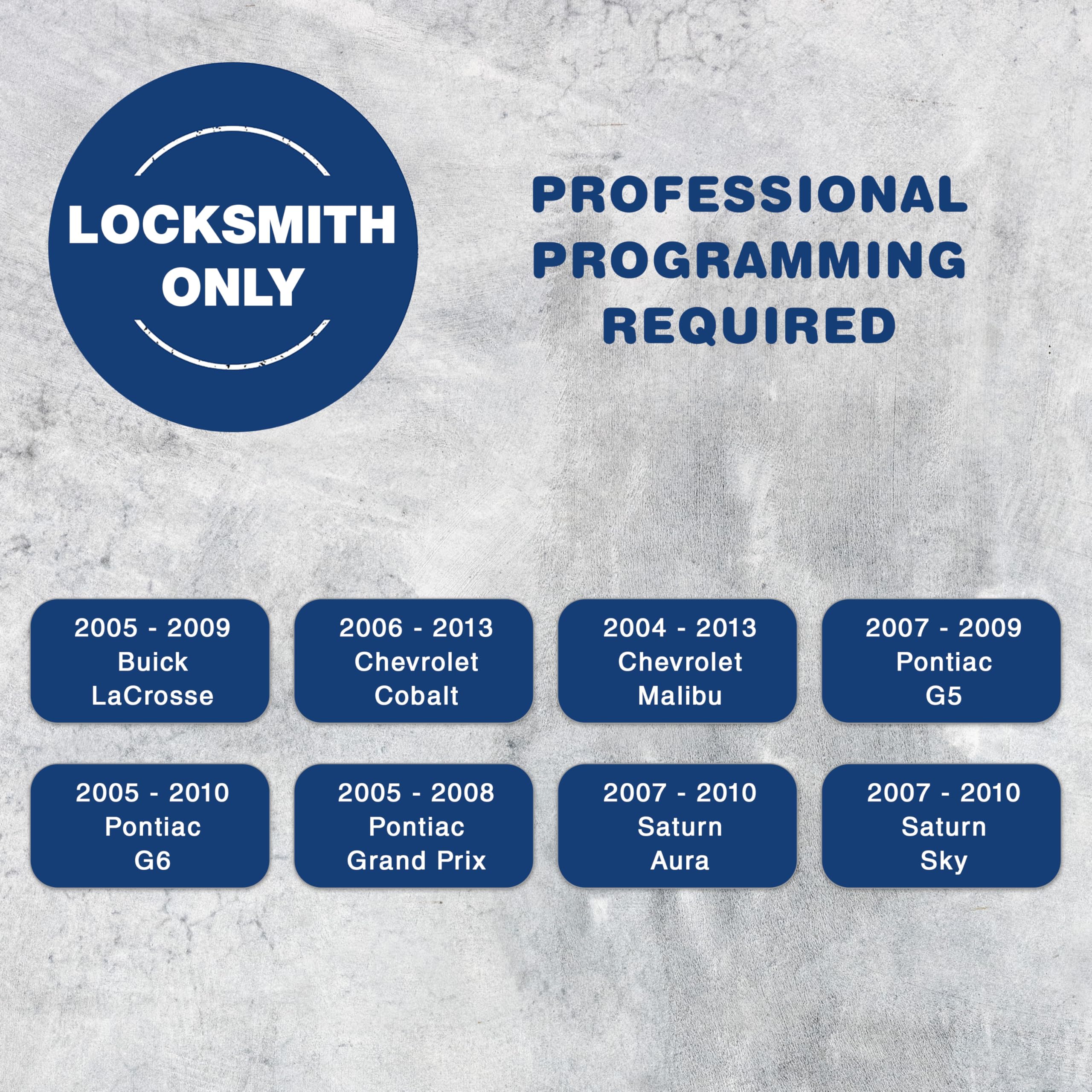 2X Keylessoption Key Fob Replacement For 2004 2005 2006 2007 2008 2009 2010 2011 2012 2013 Buick Chevrolet Chevy Cobalt Malibu P