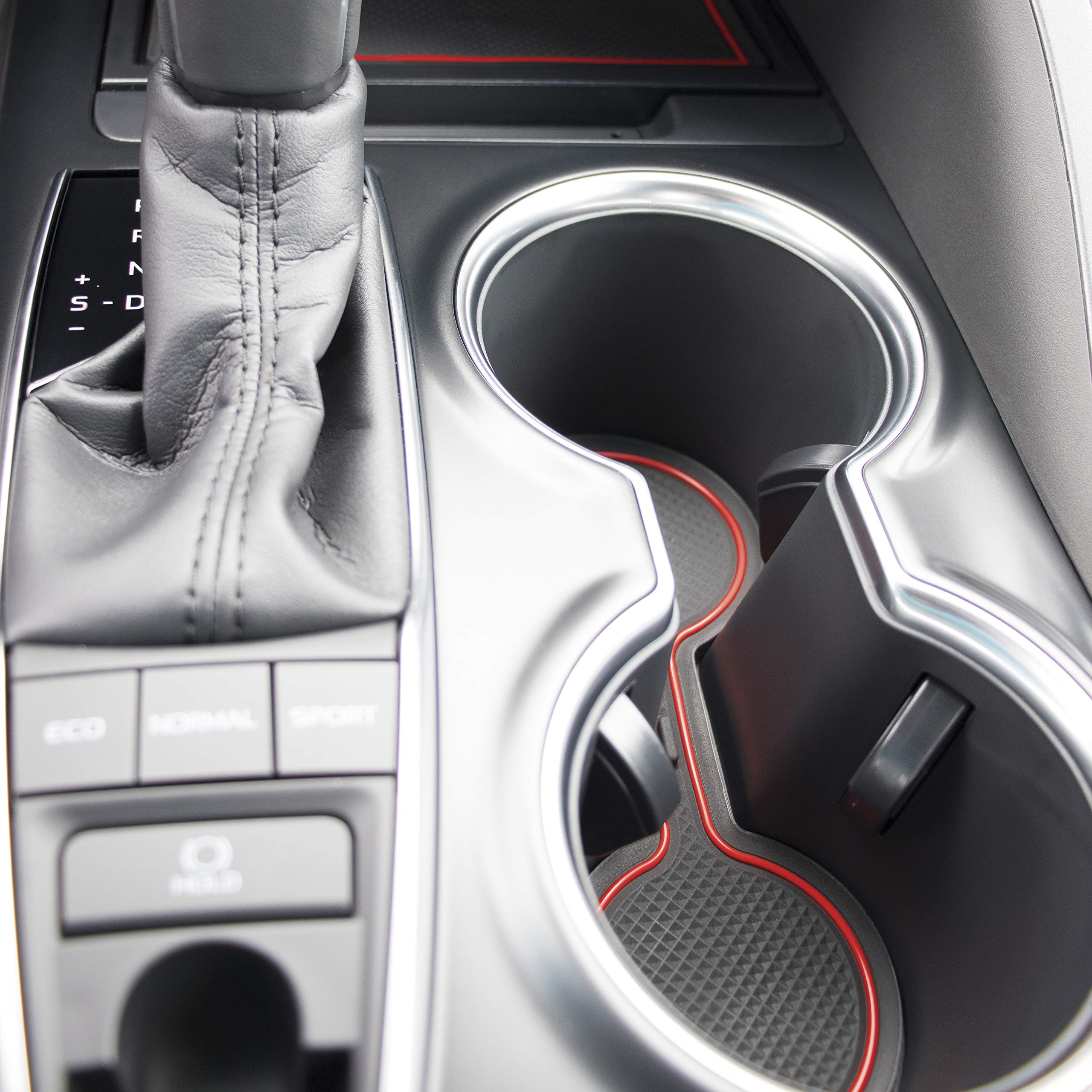 CupHolderHero Fits Toyota Camry 2018-2024 Accessories, Premium Custom Non-Slip Anti-Dust Cup Holder Inserts, Center Console Line