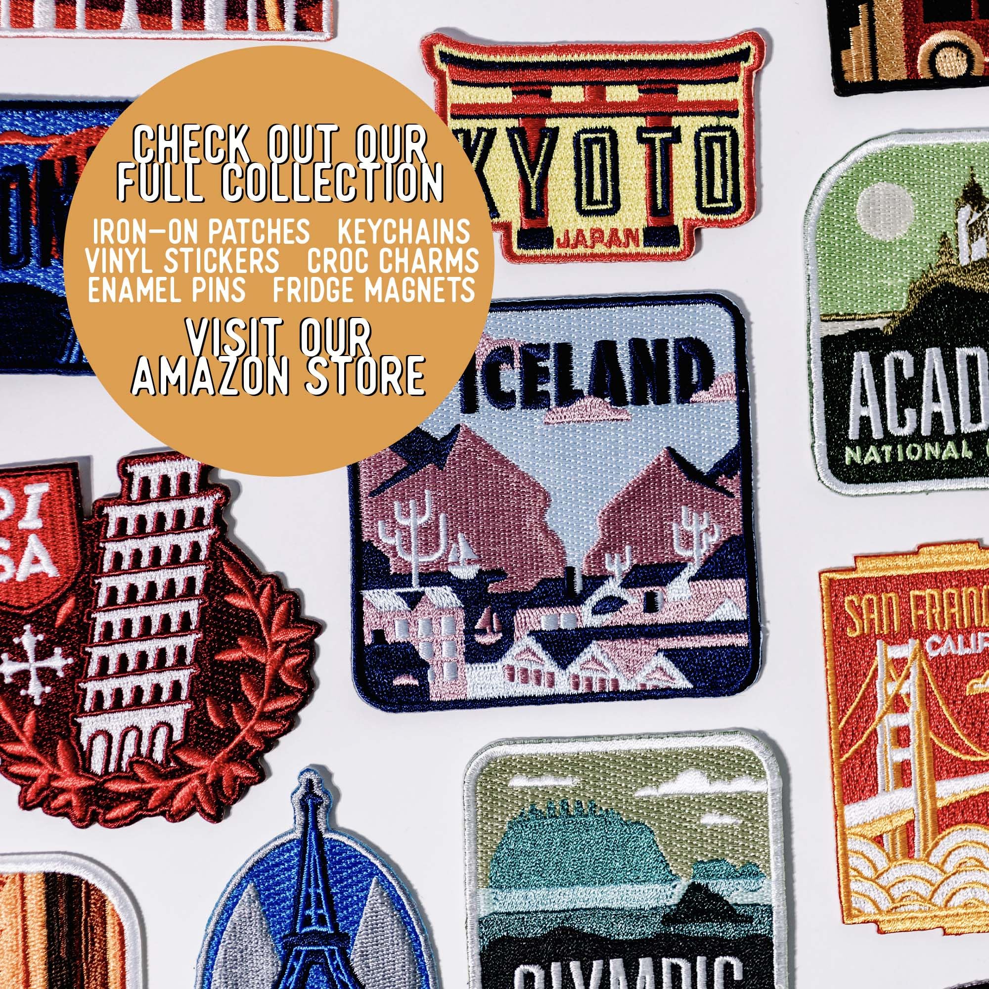 Vagabond Heart Greece Sticker - Weatherproof Vinyl Souvenir Decal