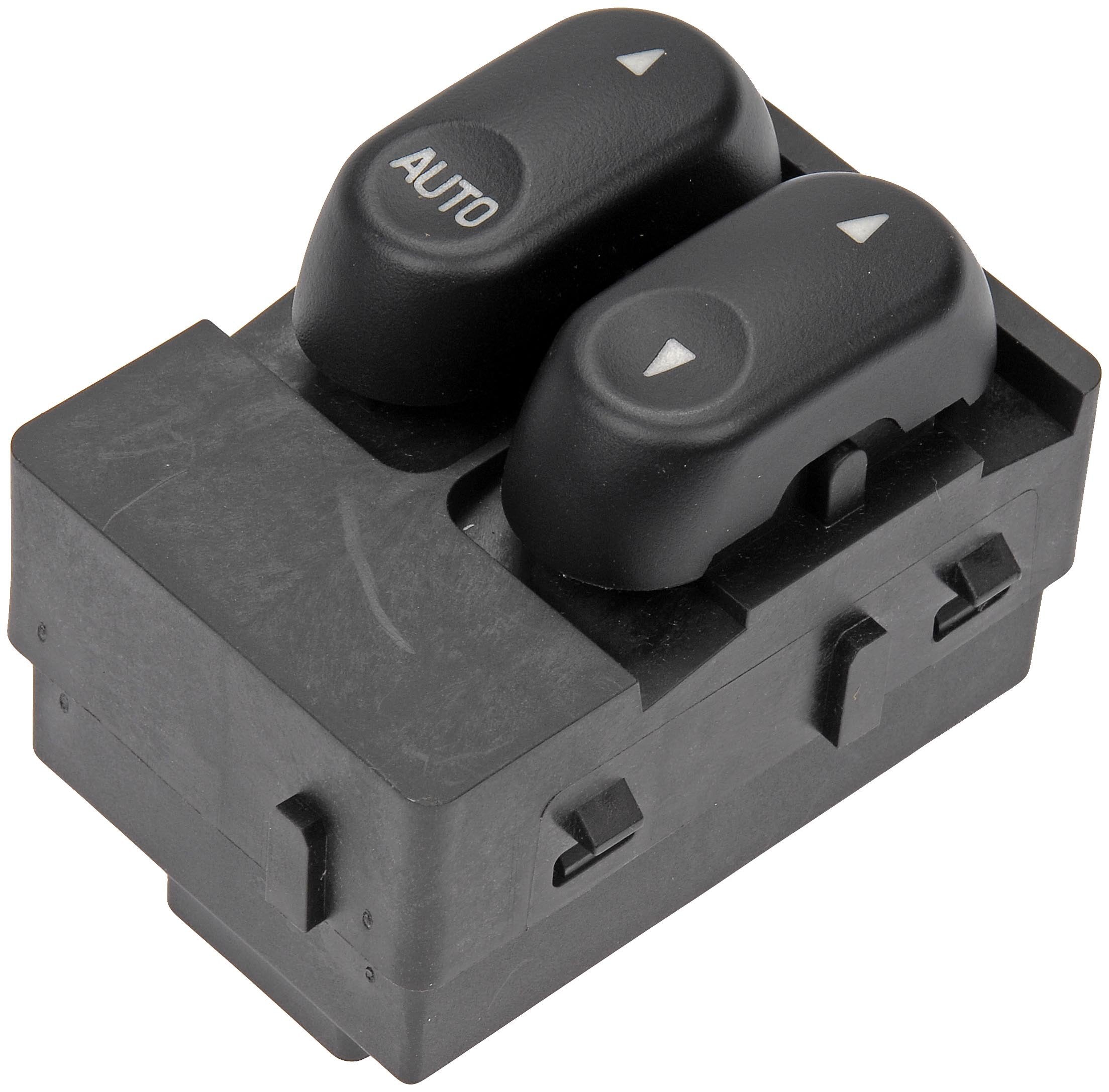 Dorman 901-334 Front Driver Side Power Window Switch - 2 Button Master Compatible With Select Ford Models