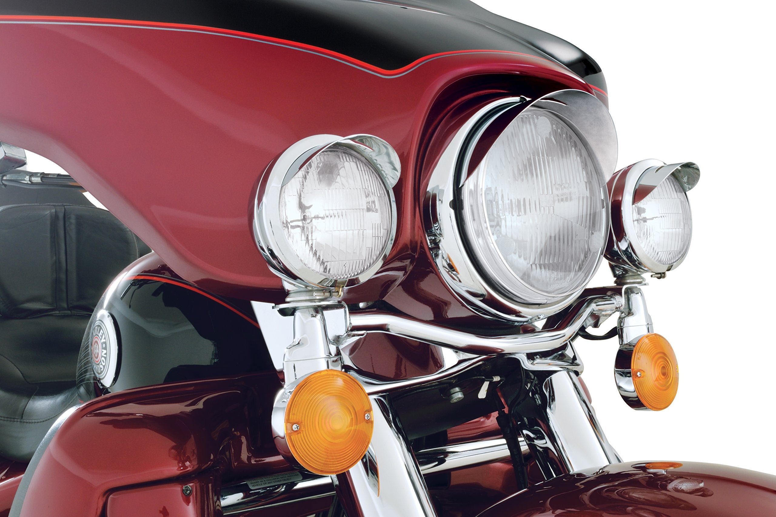 Show Chrome Accessories 91-311 7'' Round Lampgard