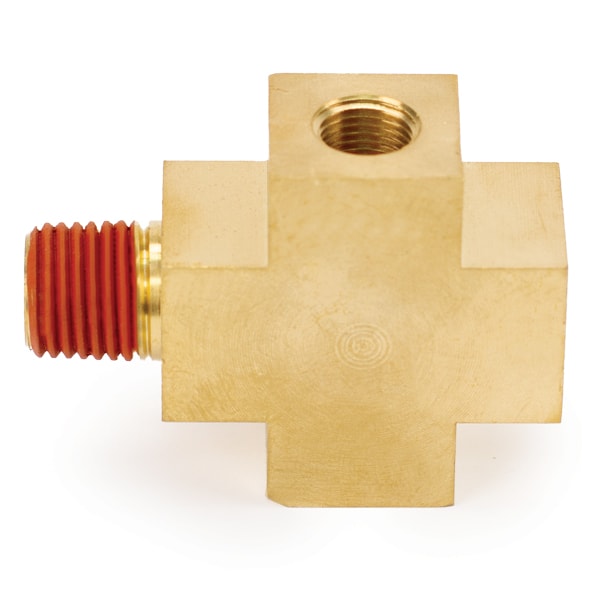 1/4''M X 1/8''F X 1/4''F, Npt, T-Fitting