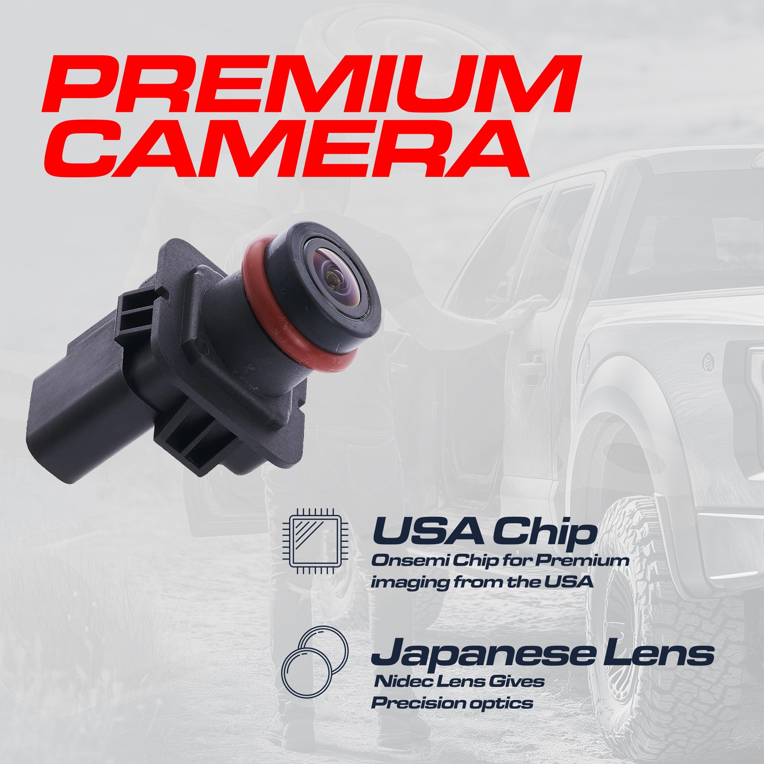 Ford Taurus, Taurus Sho, Taurus Police Model (2013-2019) OEM Replacement Backup Camera OE Part # DG1Z-19G490-A, EG1Z-19G490-A