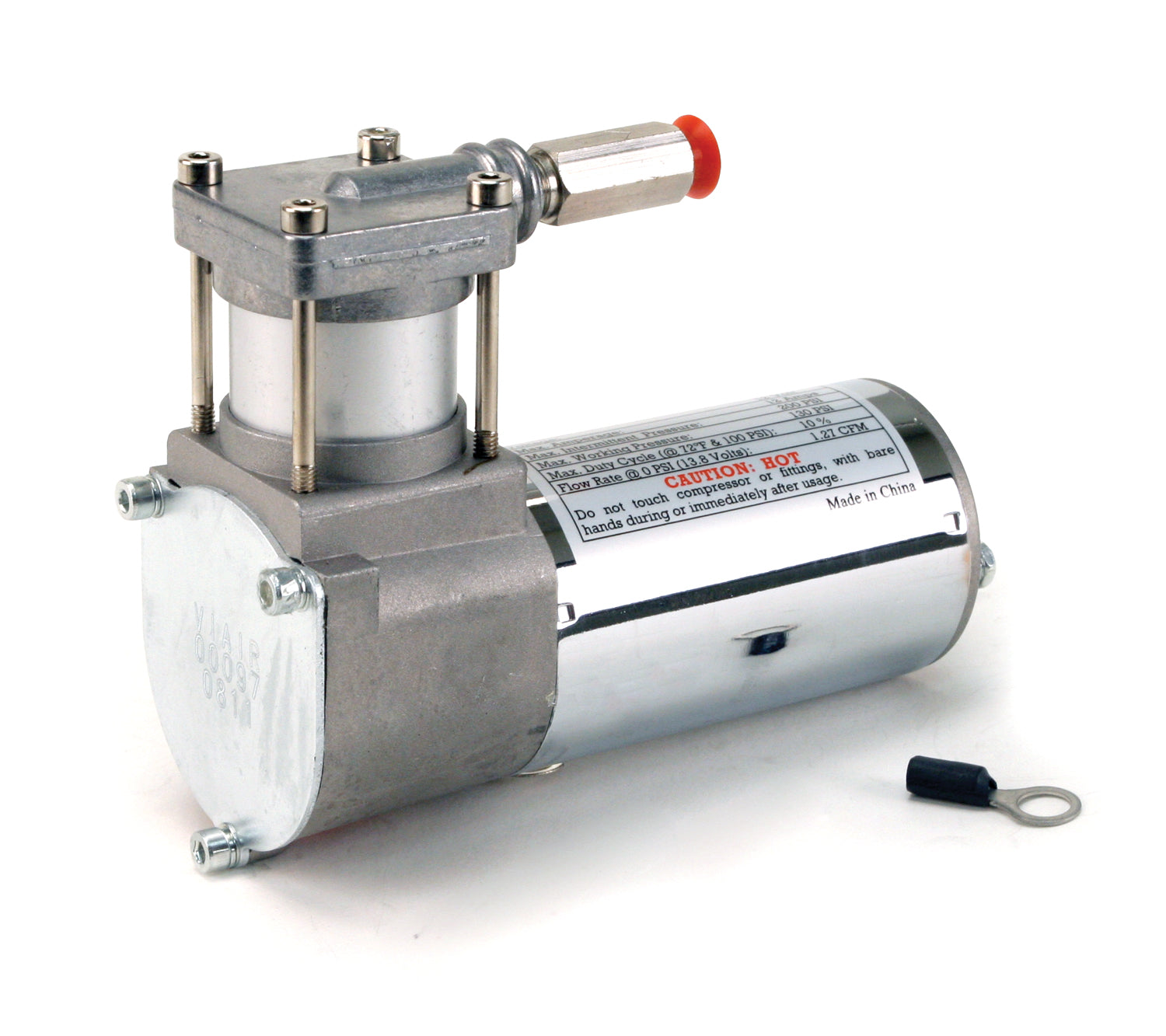 97C Compressor Kit W/ External Check Valve, No Brackets (12V, 10% Duty, Sealed)