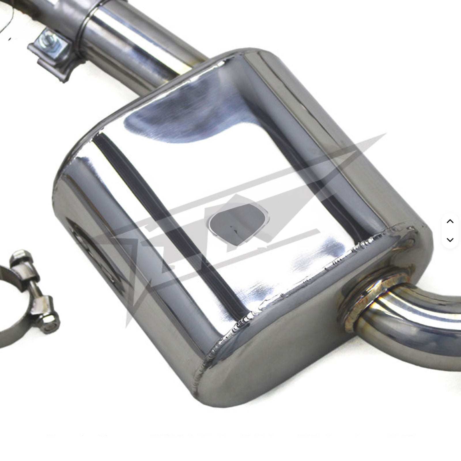 Stainless Valved Catback Exhaust for Porsche Boxster S Cayman S 987.2 2.7L