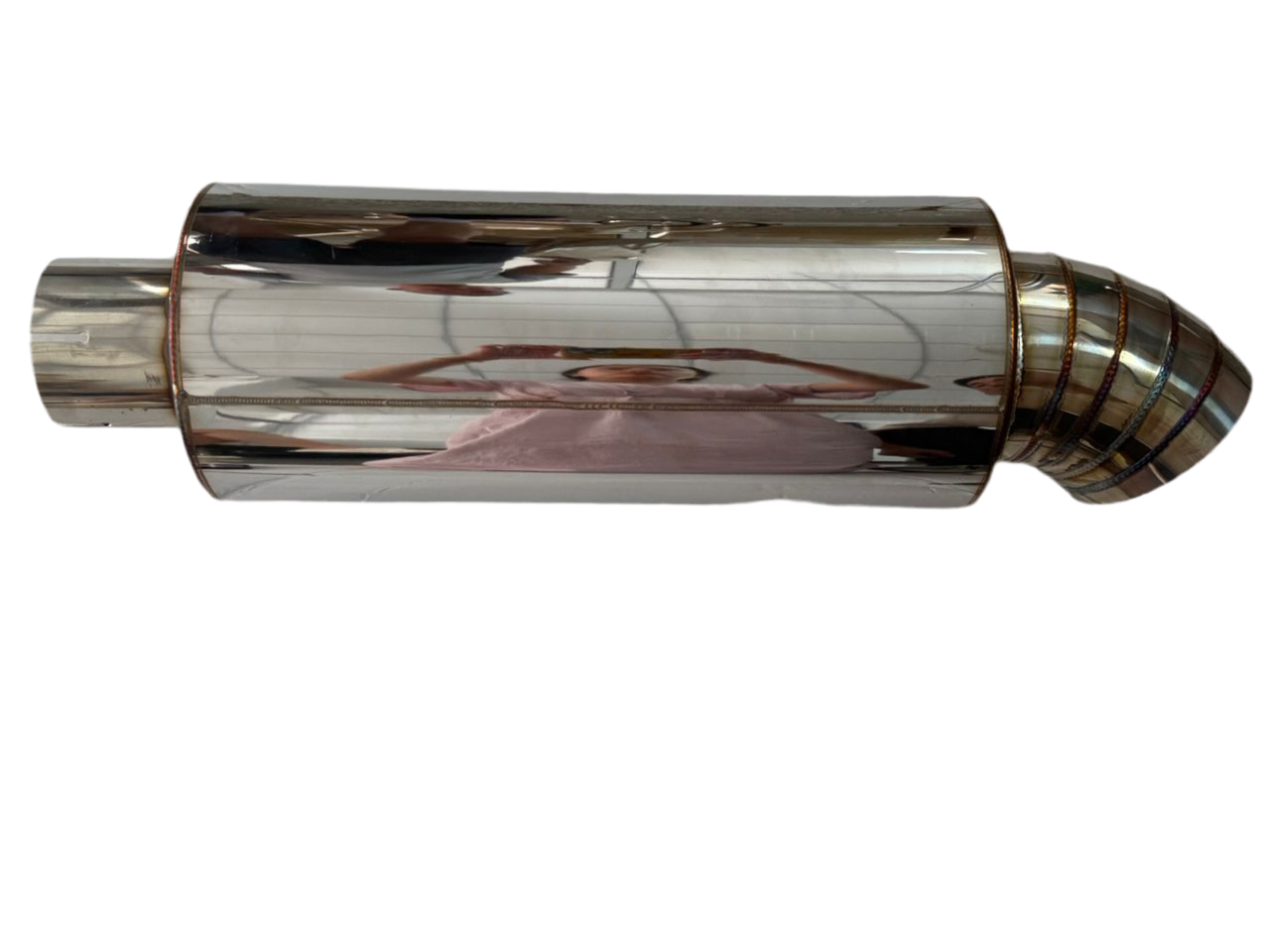 SPDZ1 LTR Race Muffler - 3" Inlet 4" Outlet