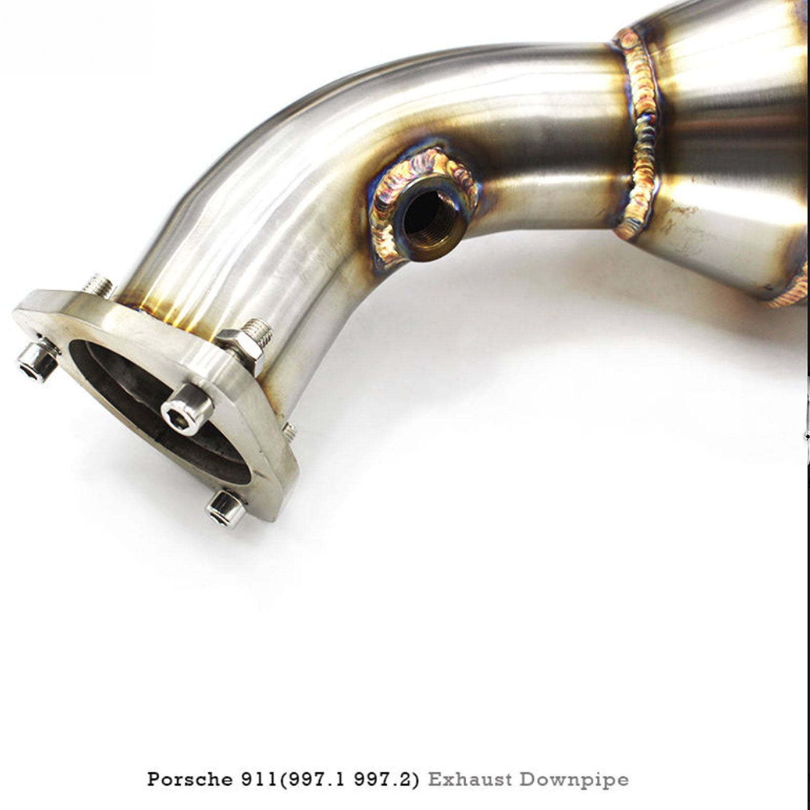 Catted Exhaust Header Downpipe for Porsche Carrera 911 997 997.1 997.2