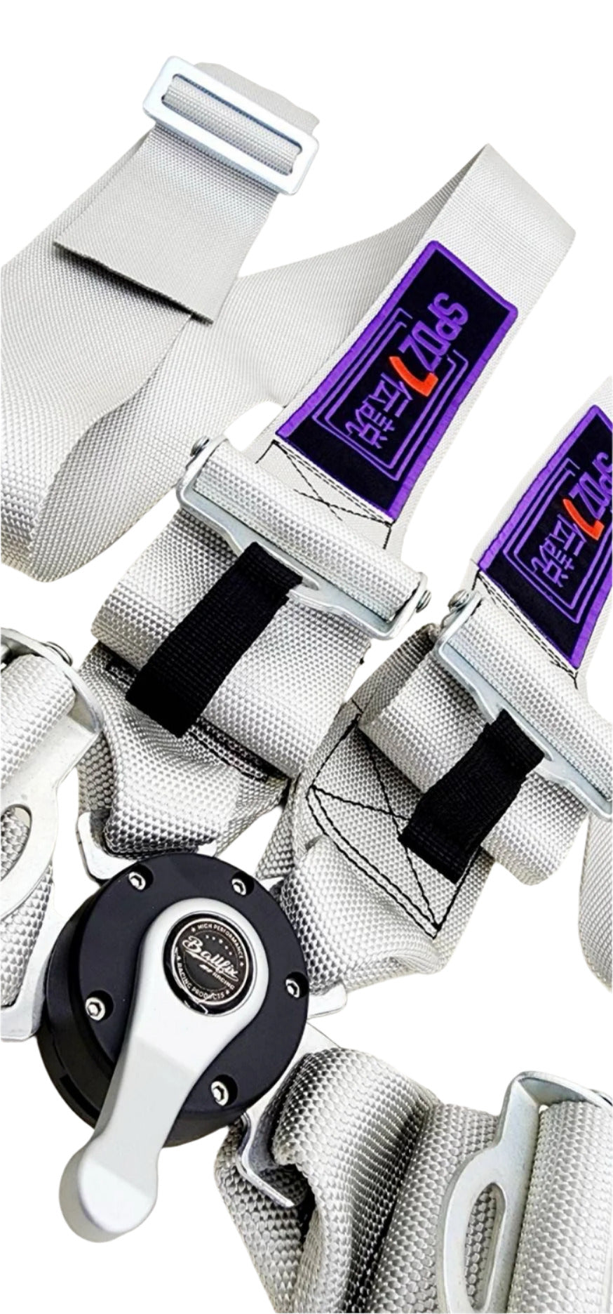 SPDZ1 X BallFix 4 Point 3" Seat Belt Safety Harness