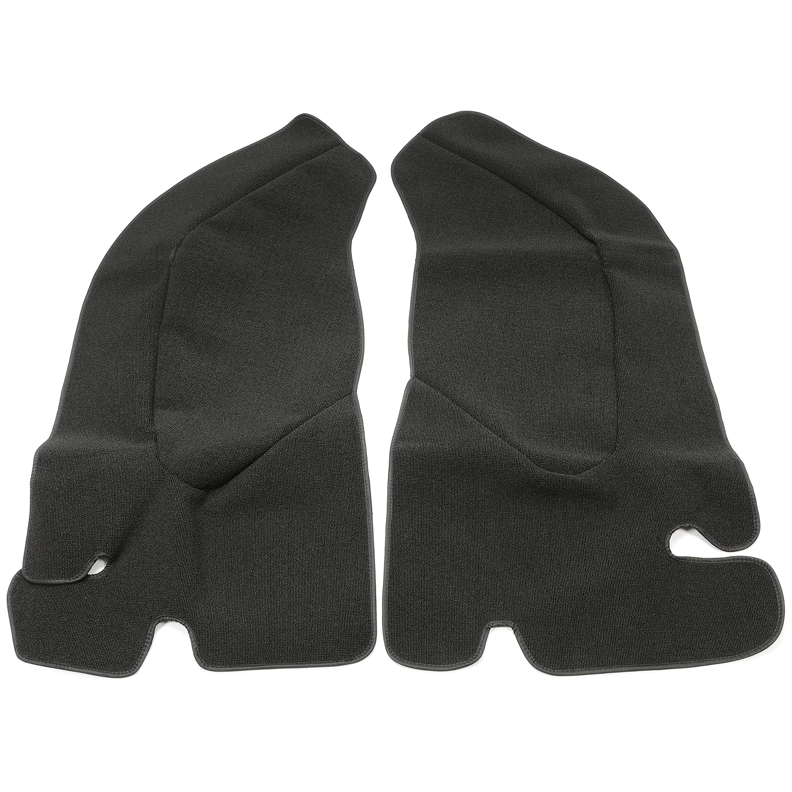 Hecasa Full Carpet Mat Rug Kit Compatible With 1997-2006 Jeep Wrangler Tj Black Interior Floor Liner Mat- 6Pcs