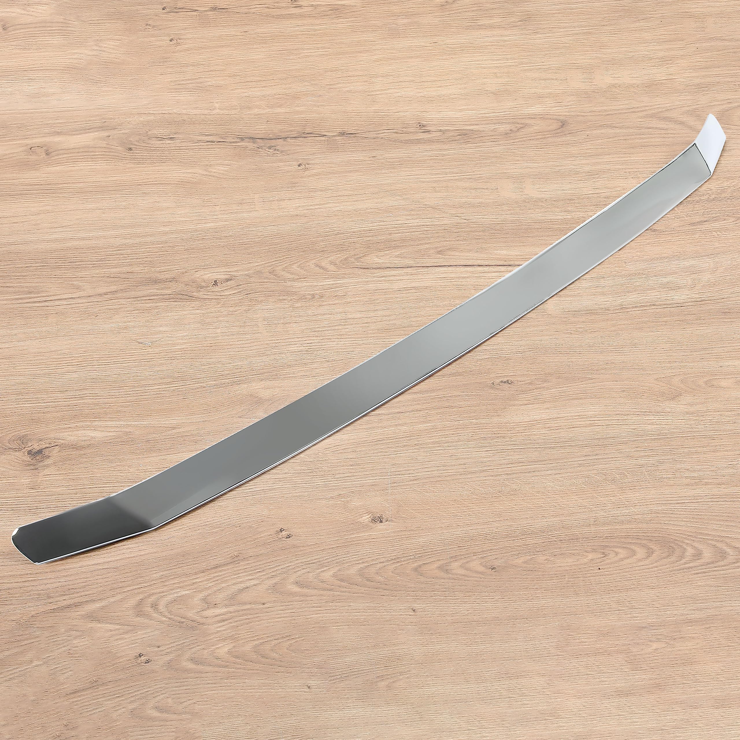 ECOTRIC Front Grille Hood Molding Trim Compatible with 2005 2006 2007 2008 2009 2010 Toyota Avalon Replacement for TO1235100 757