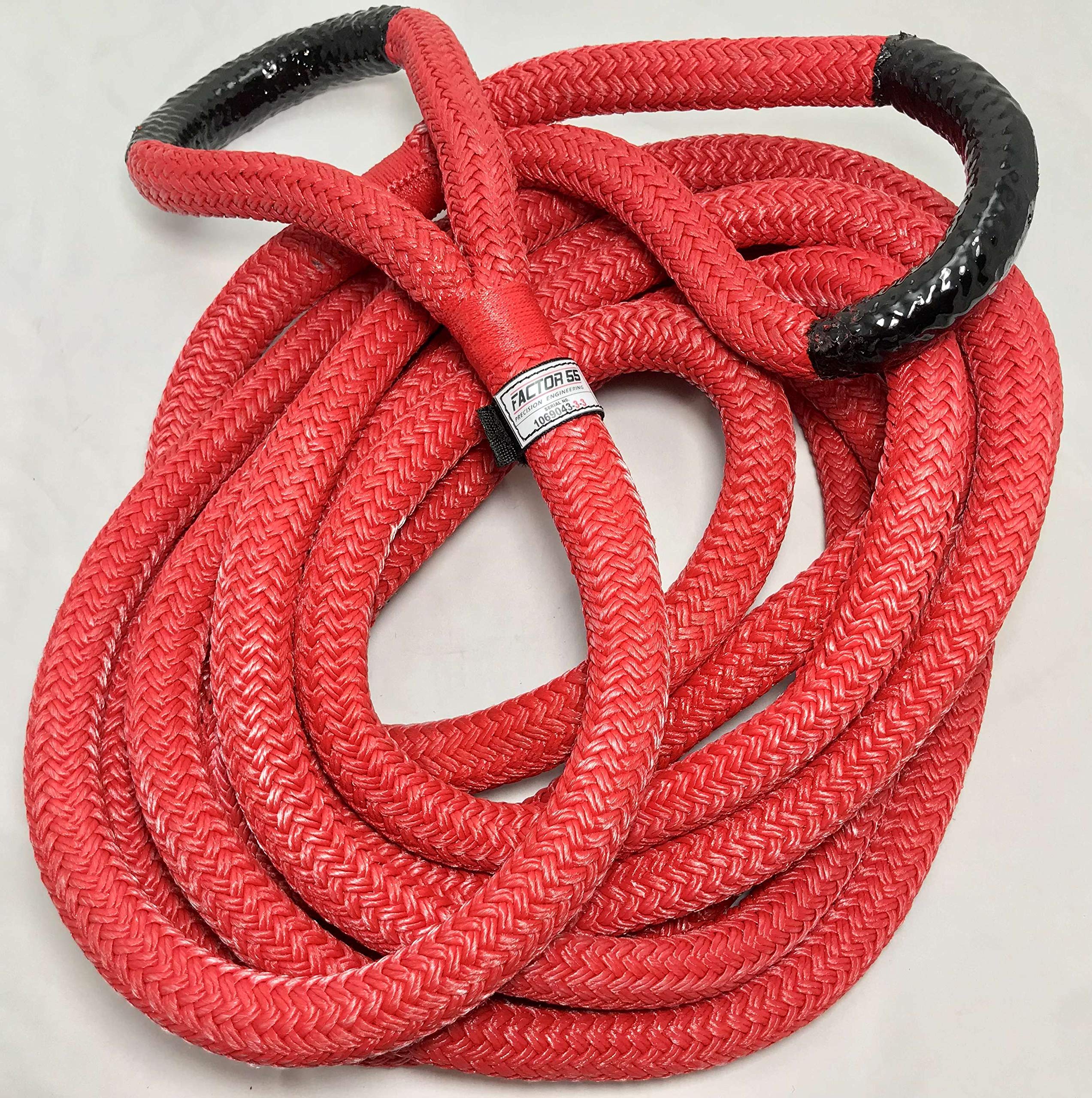 Factor 55 Extreme Duty Kinetic Energy Recovery Rope, 7/8'' Diameter X 30' Length