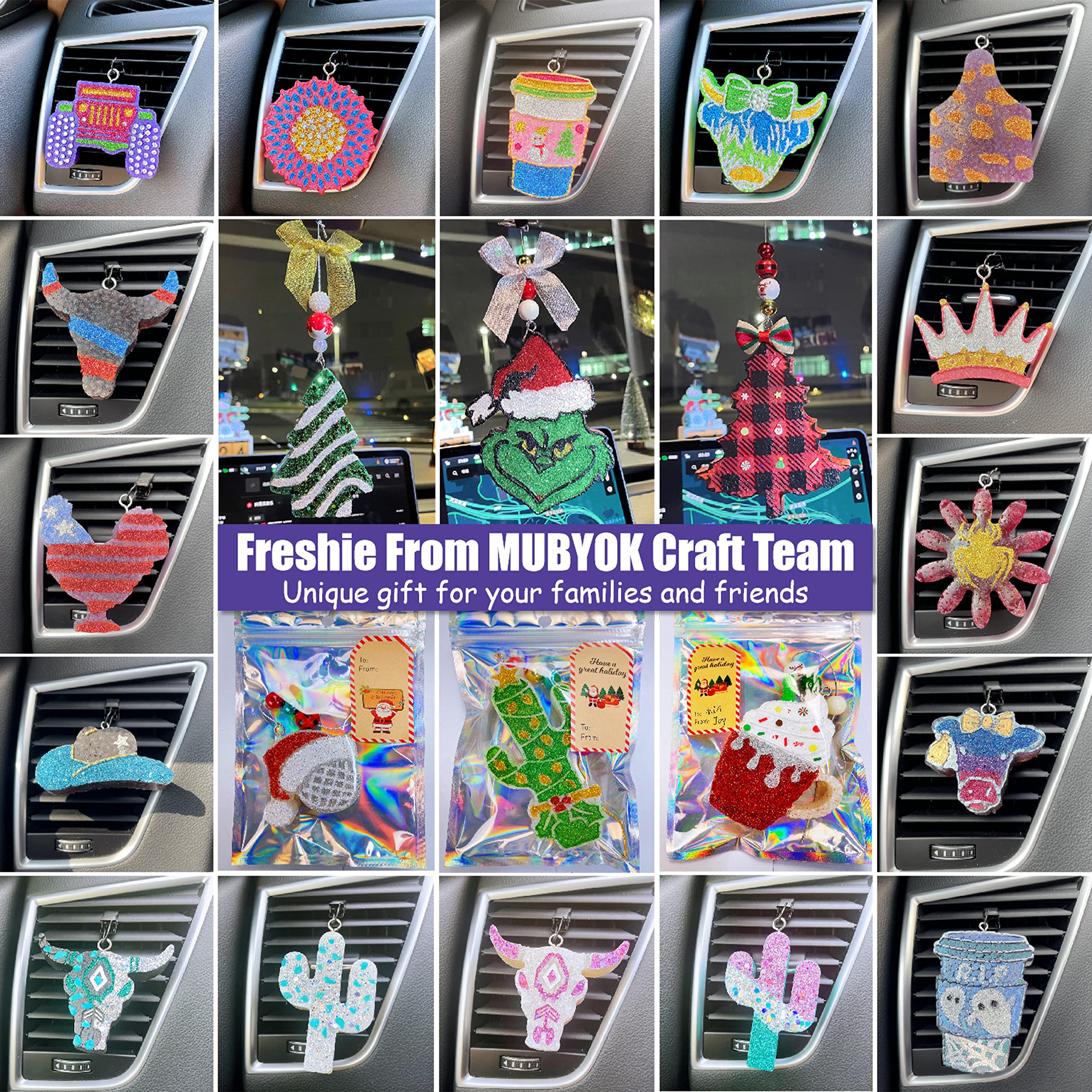Mubyok 7Lb Premium Unscented Aroma Beads For Car Freshies Diy Eva Beads Freshie Beads Bulk Freshie Supplies