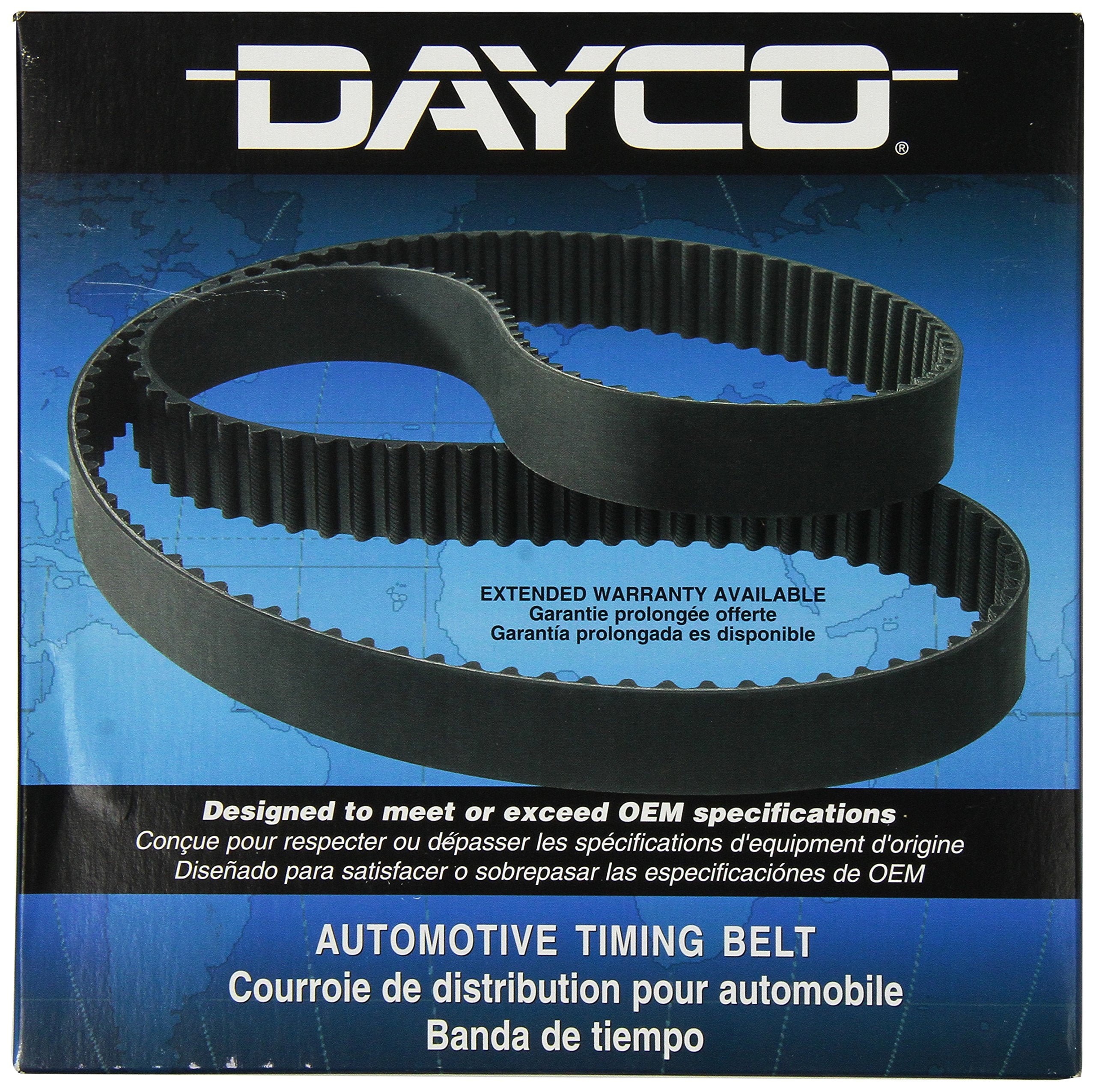 Dayco 95304 Timing Belt, Black